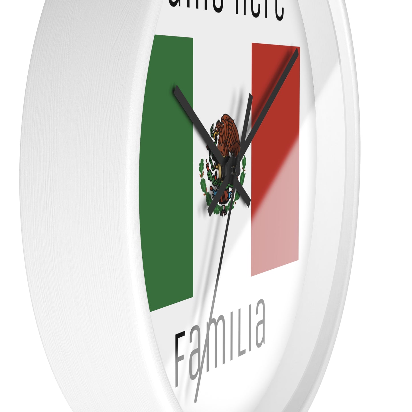 Personalize Your Mexico Wall Clock