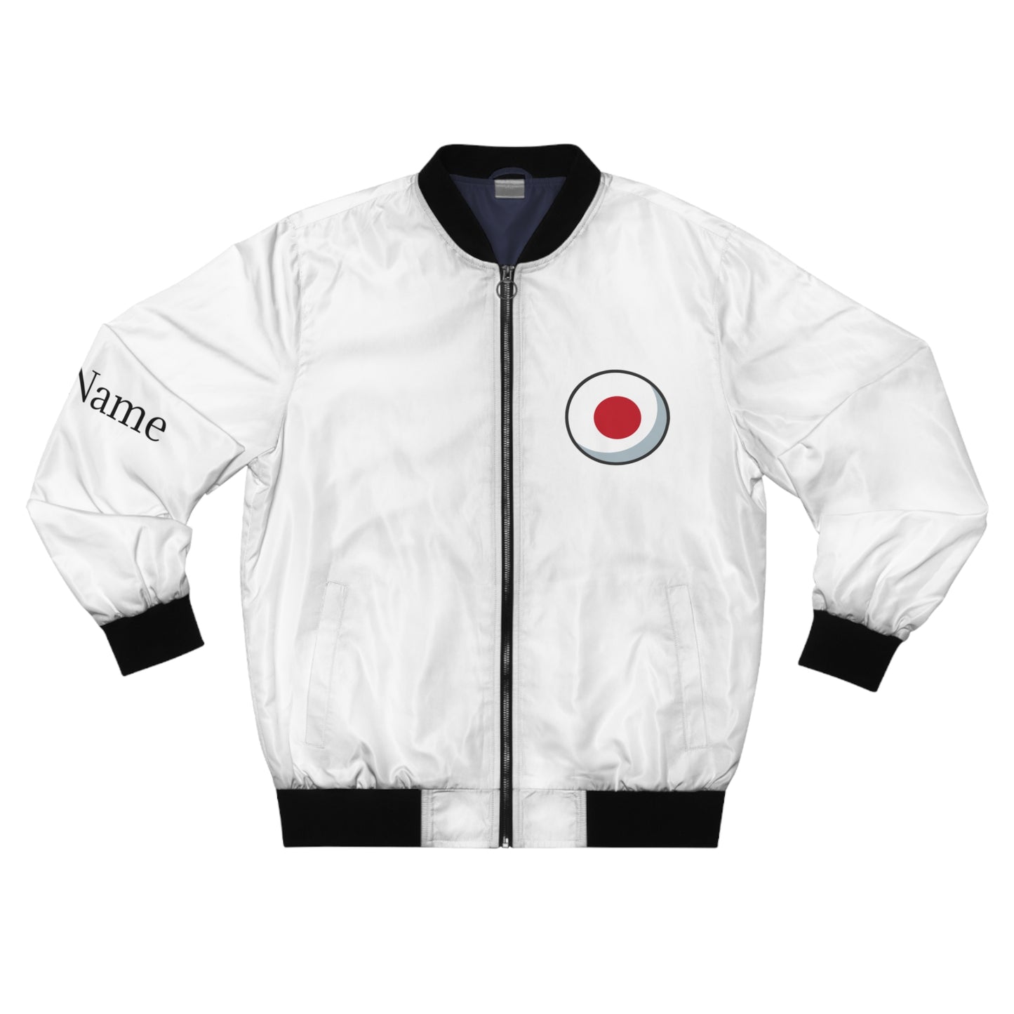 Personalized Japan Men's Bomber Jacket, Japan Flag Jacket, Your Name
