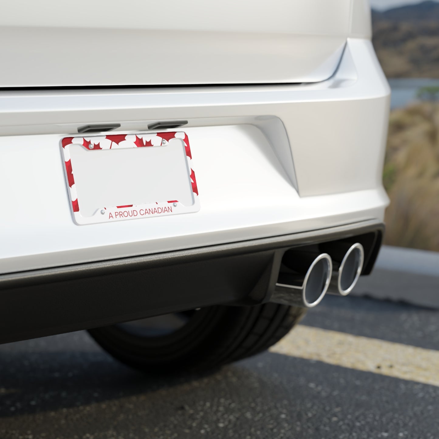 The Native License Plate Frame - Canada