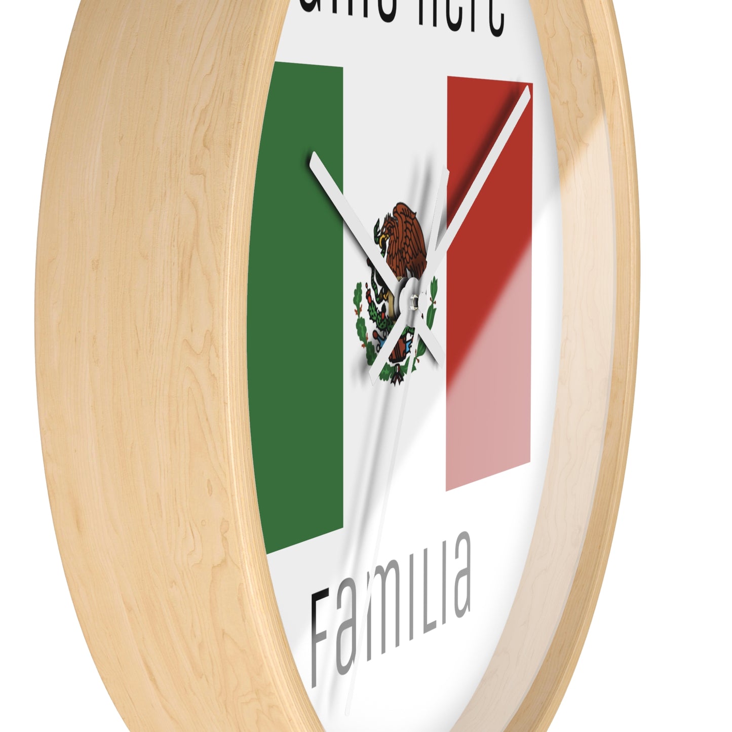 Personalize Your Mexico Wall Clock