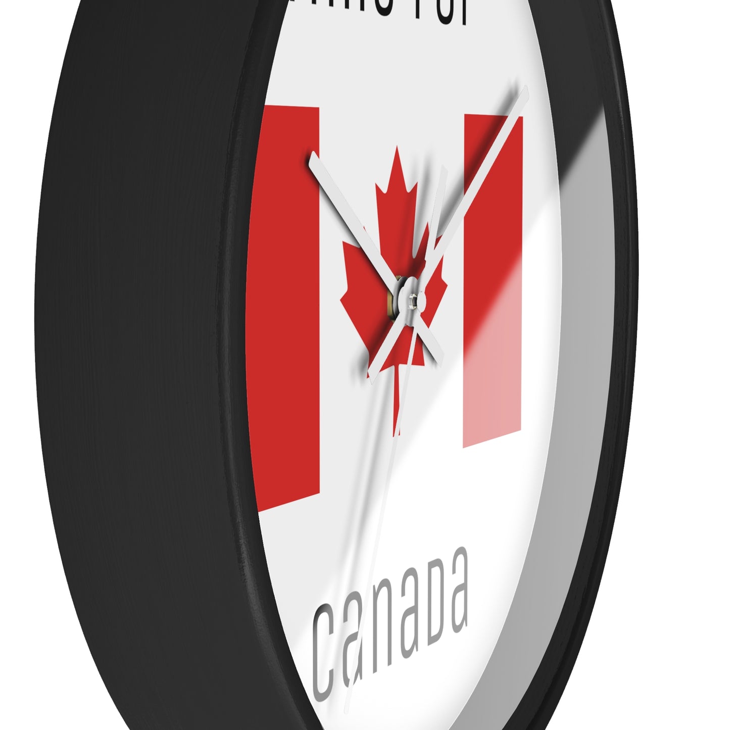 It's Time For Canada Wall Clock