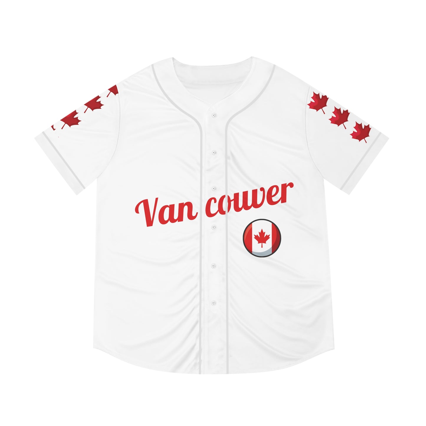 Personalized Vancouver Canada Men's Baseball Jersey