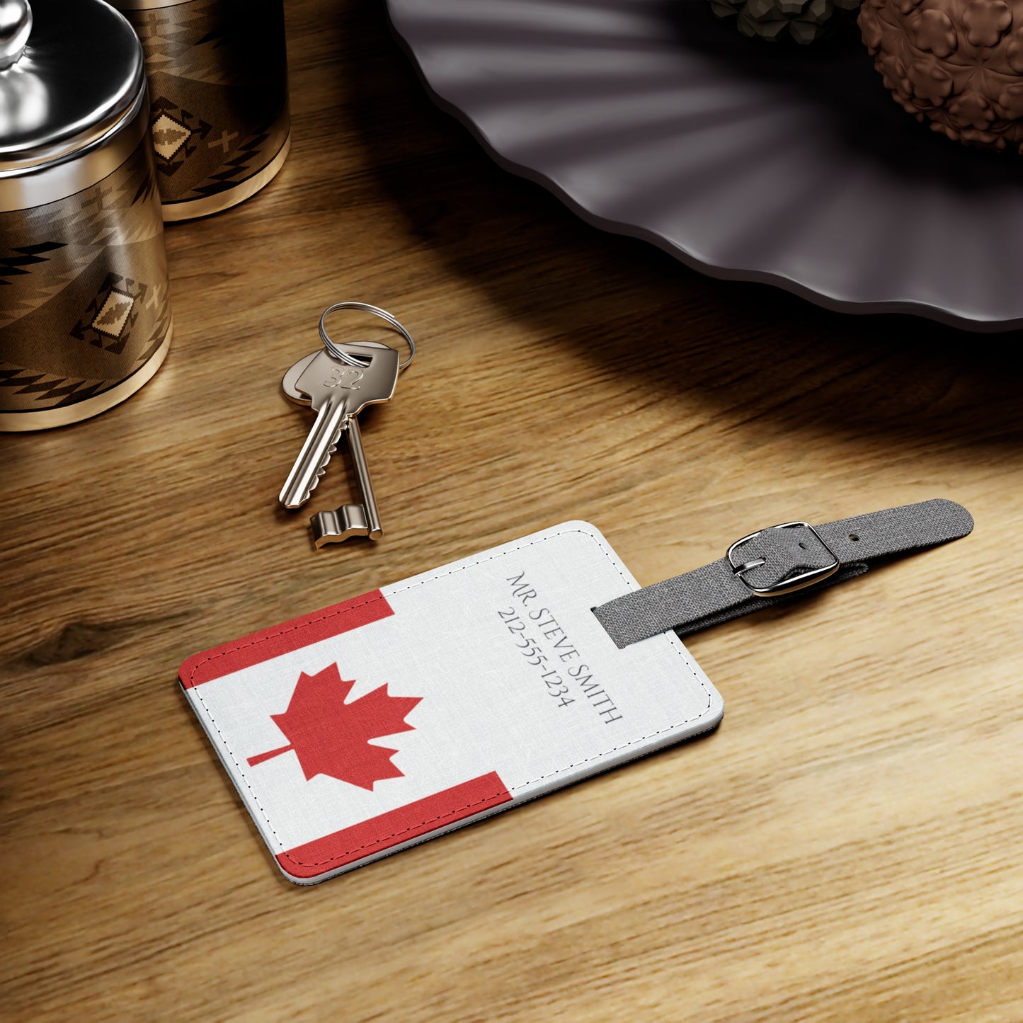 The Native Customizable Luggage Tag - Canada