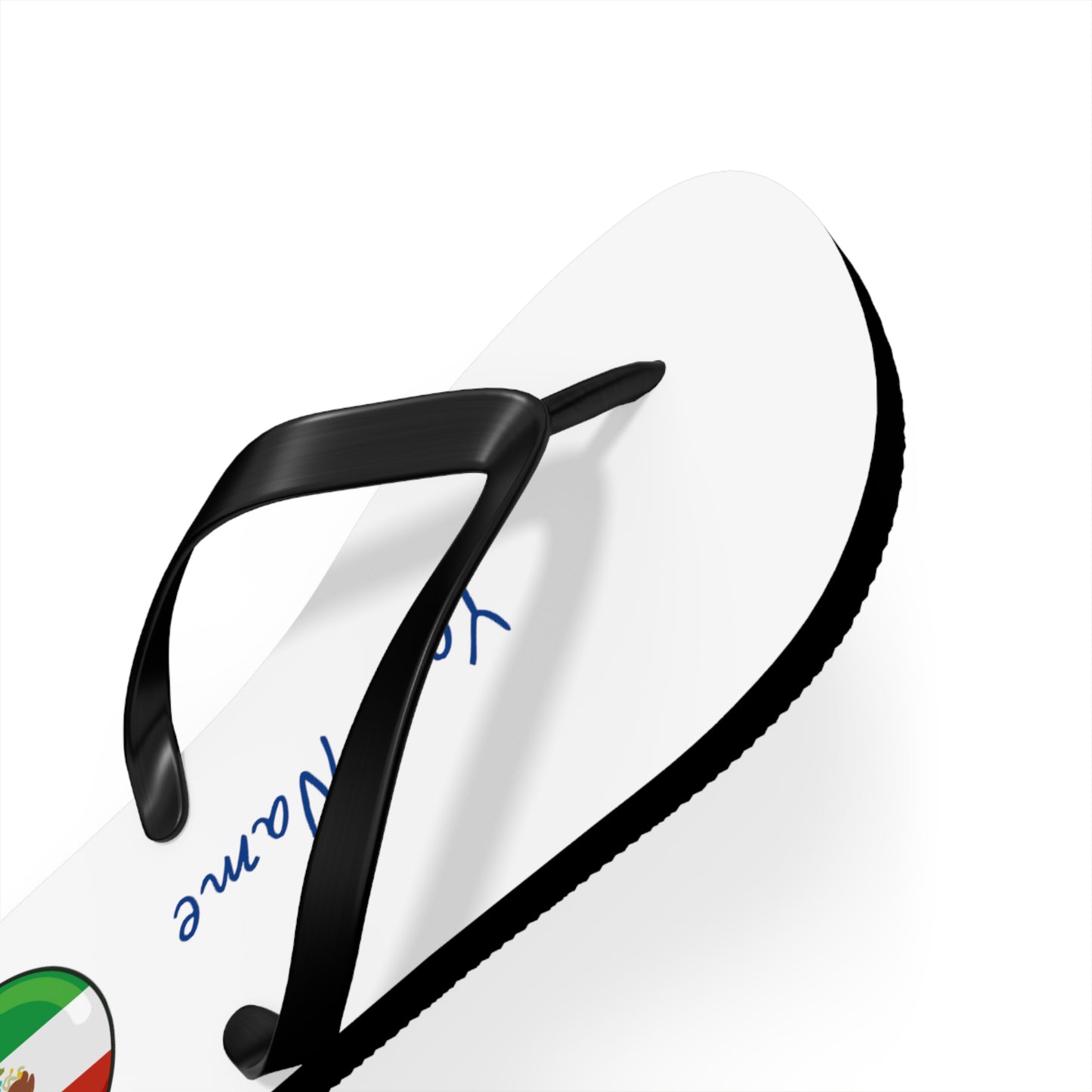Personalized Mexican Beach, Pool, Walking and Casual Flip Flops - Mexico and Have Your Name Printed