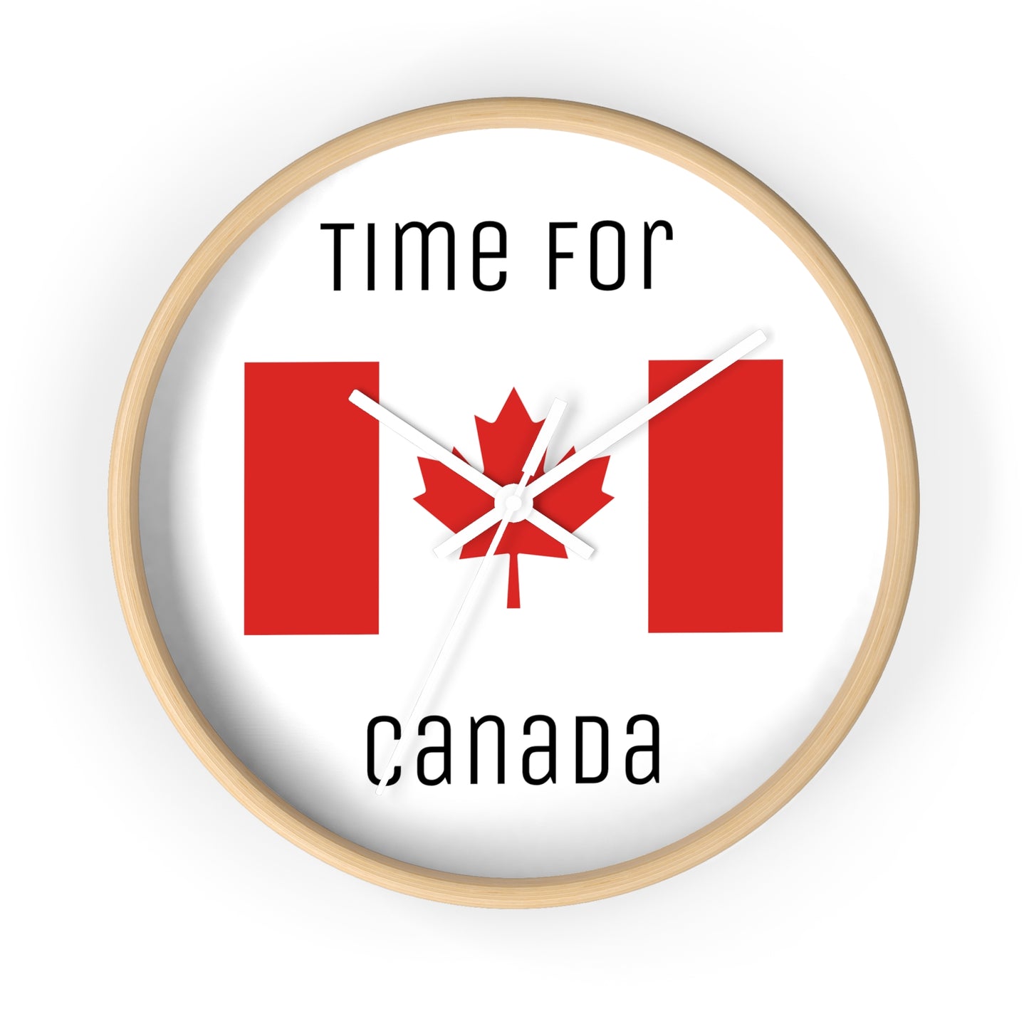 It's Time For Canada Wall Clock