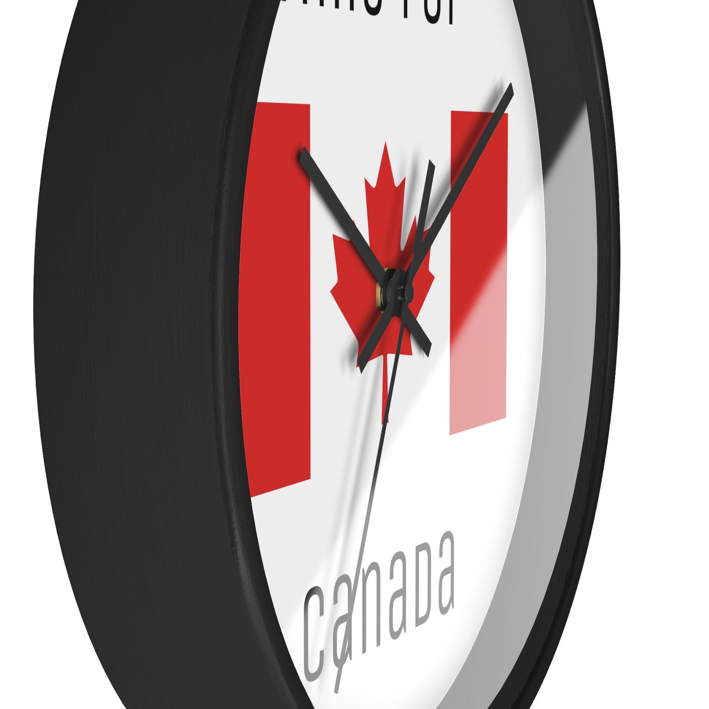 It's Time For Canada Wall Clock