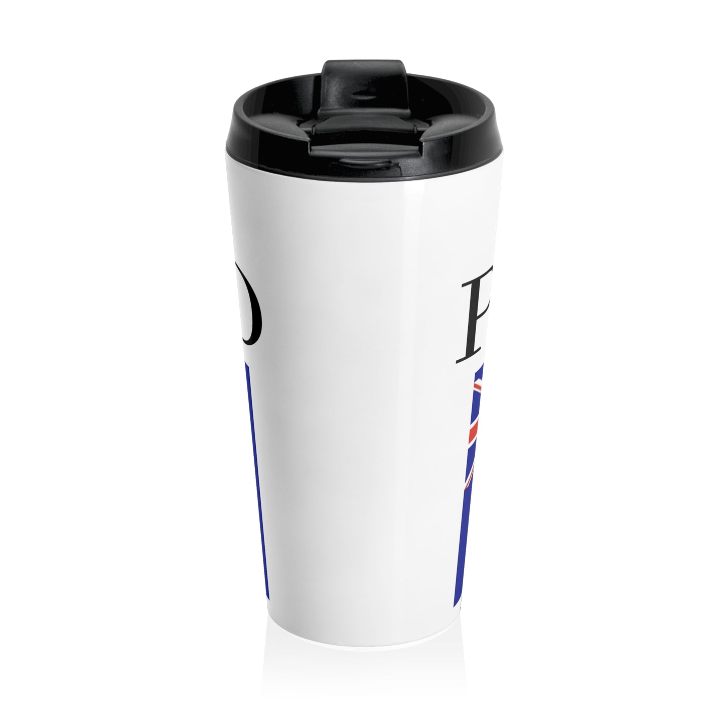 Stainless Steel Travel Mug - A Proud Australian