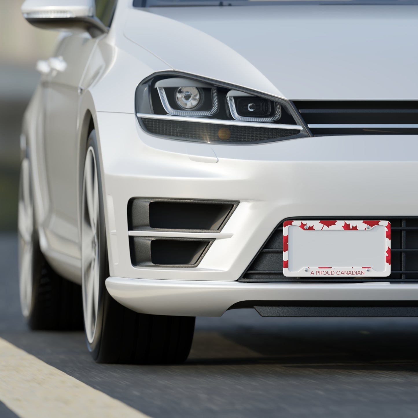 The Native License Plate Frame - Canada