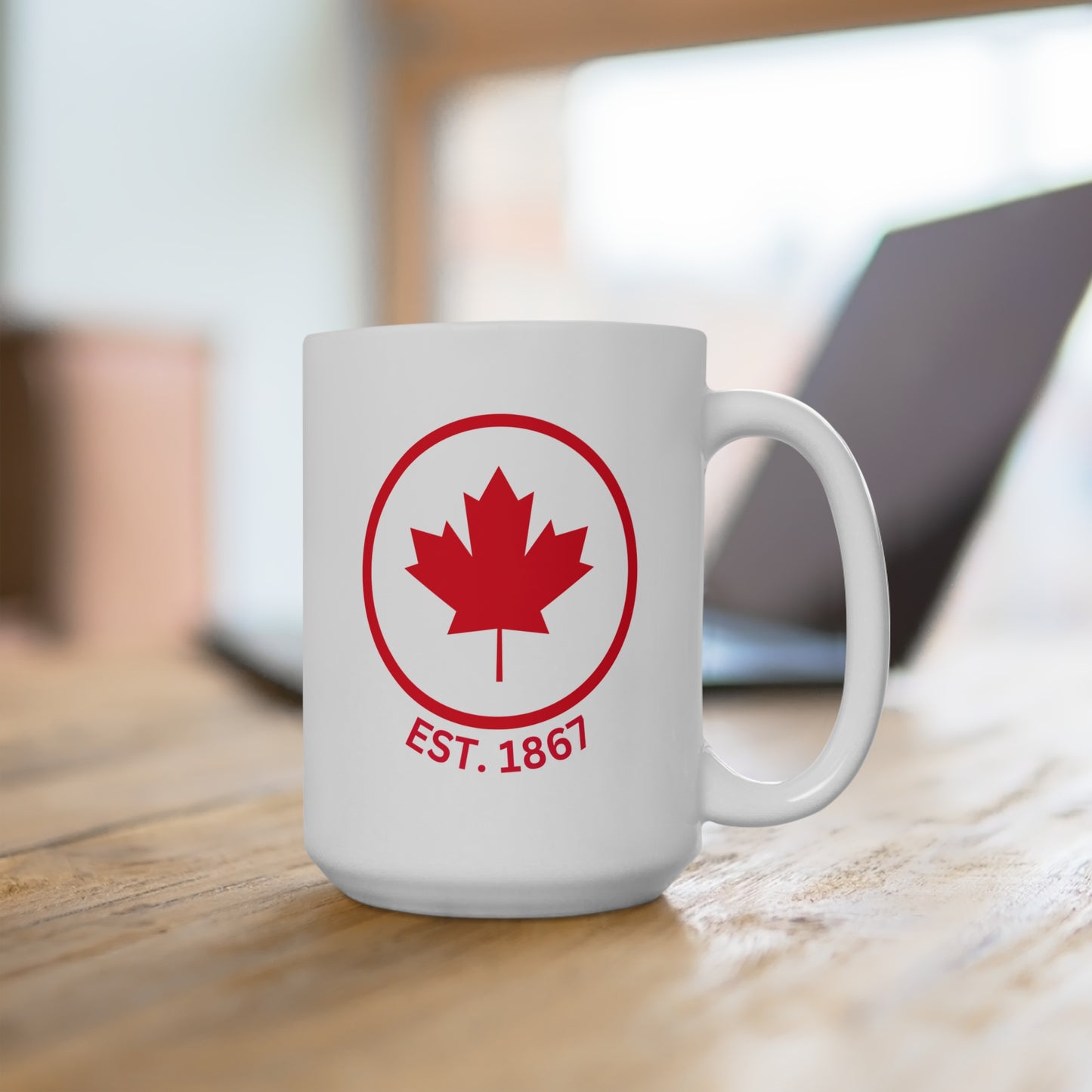 The Native Ceramic Mug 15oz - Canada