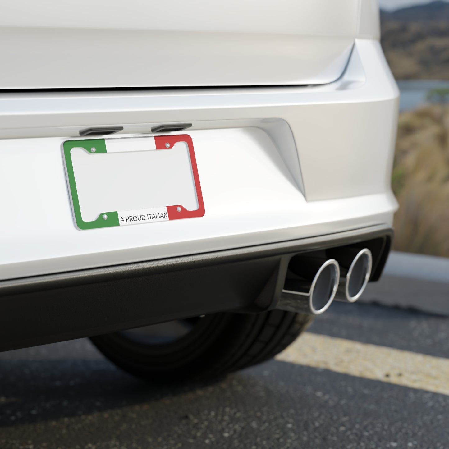 The Native License Plate Frame - Italy
