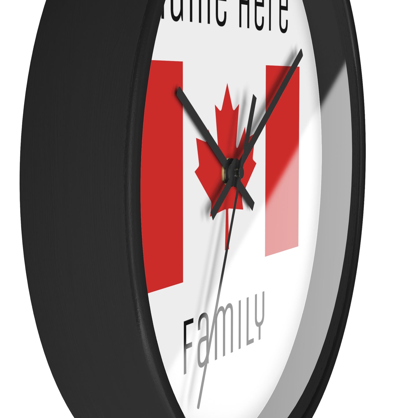 Personalize Your Canada Wall Clock