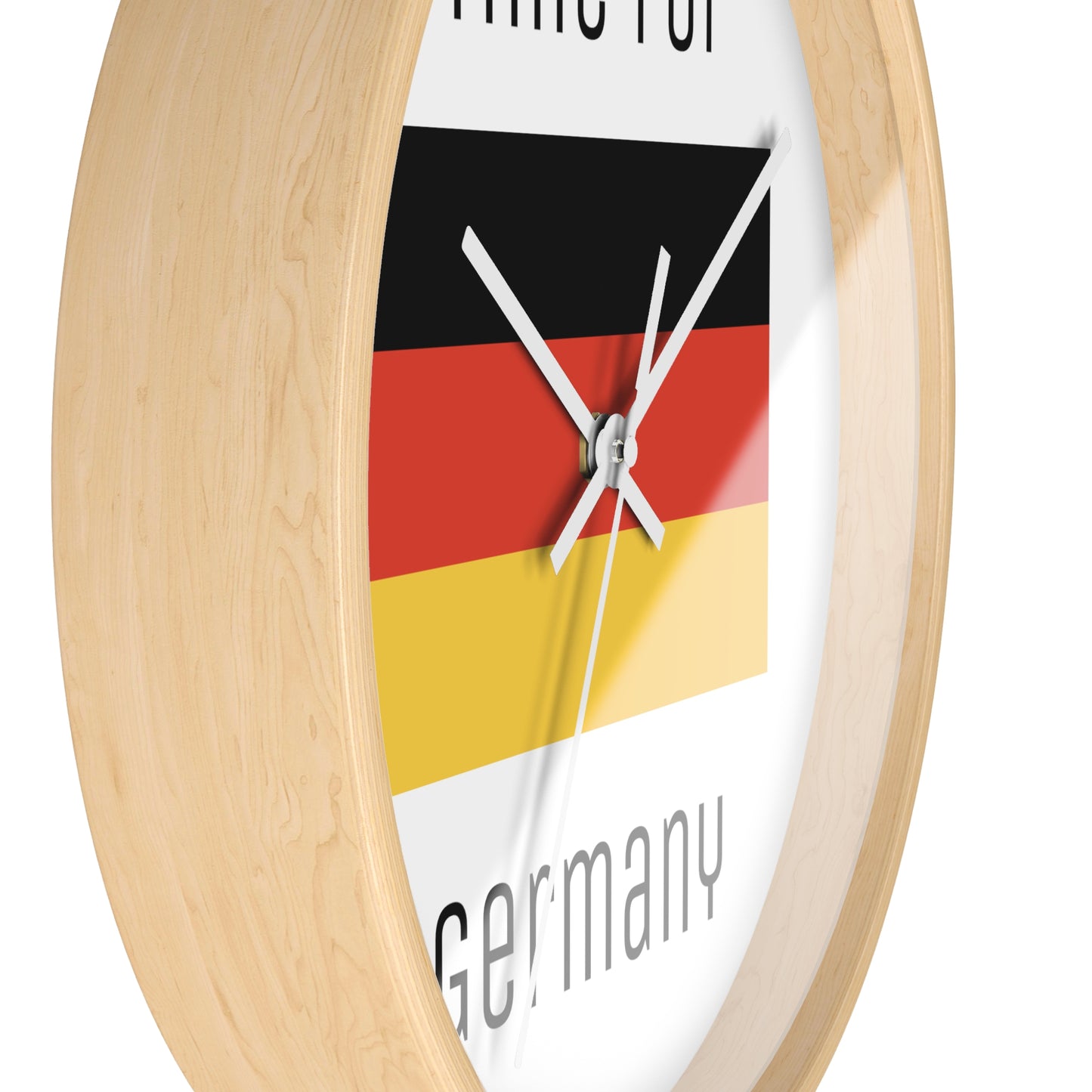 It's Time For Germany Wall Clock