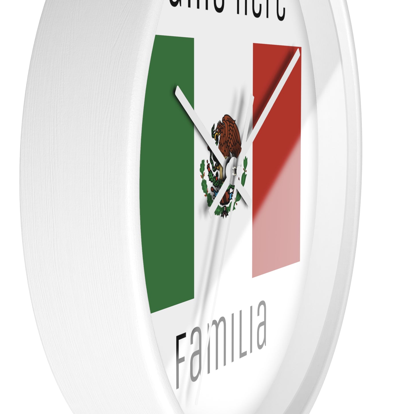 Personalize Your Mexico Wall Clock