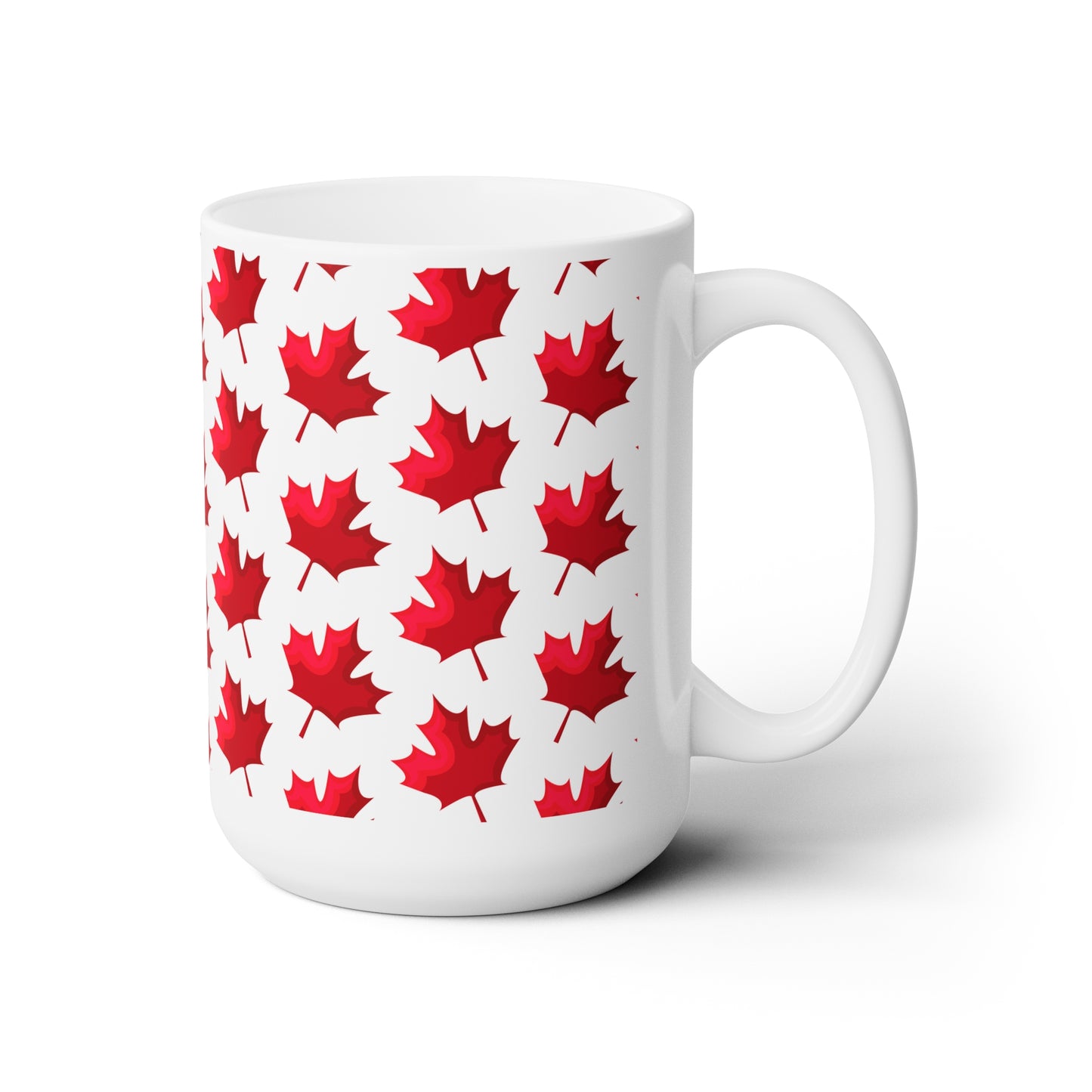 The Native Ceramic Mug 15oz - Canada Maple Leaf Collage