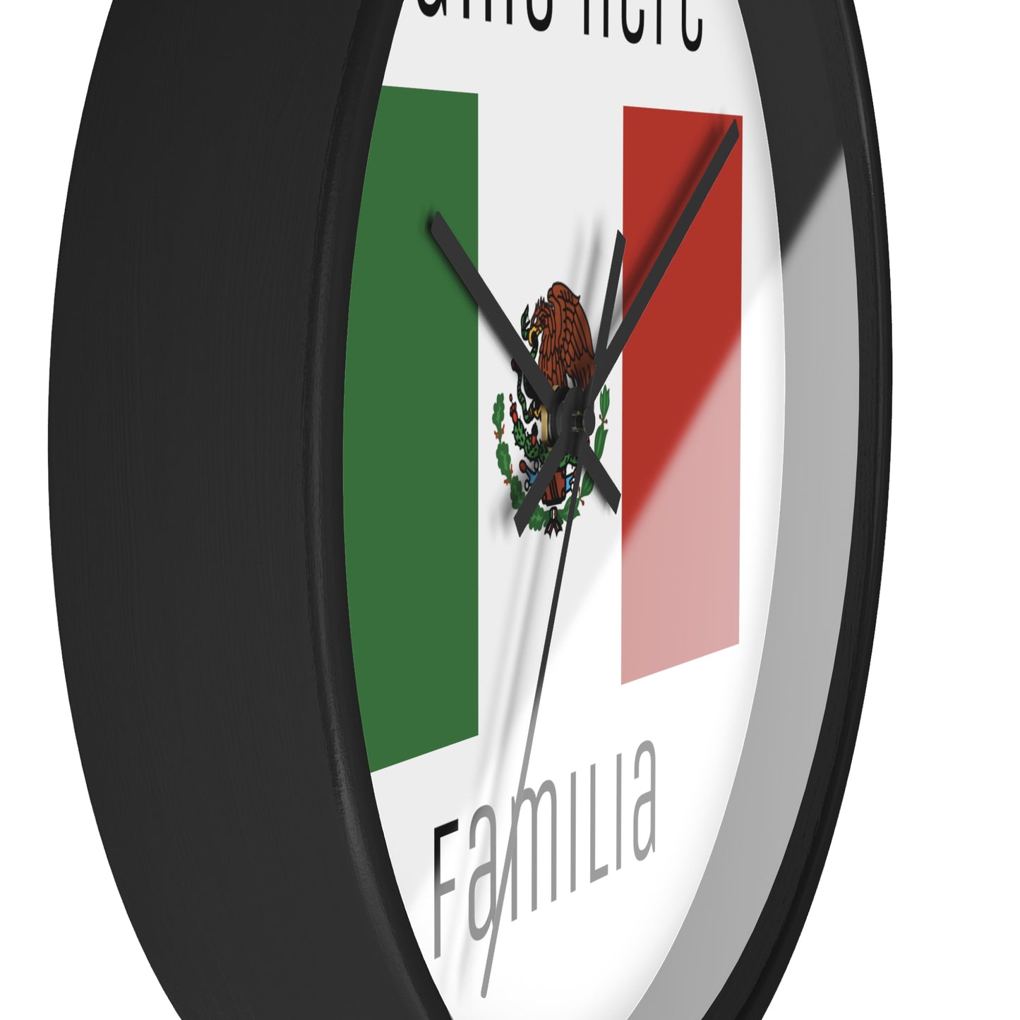 Personalize Your Mexico Wall Clock
