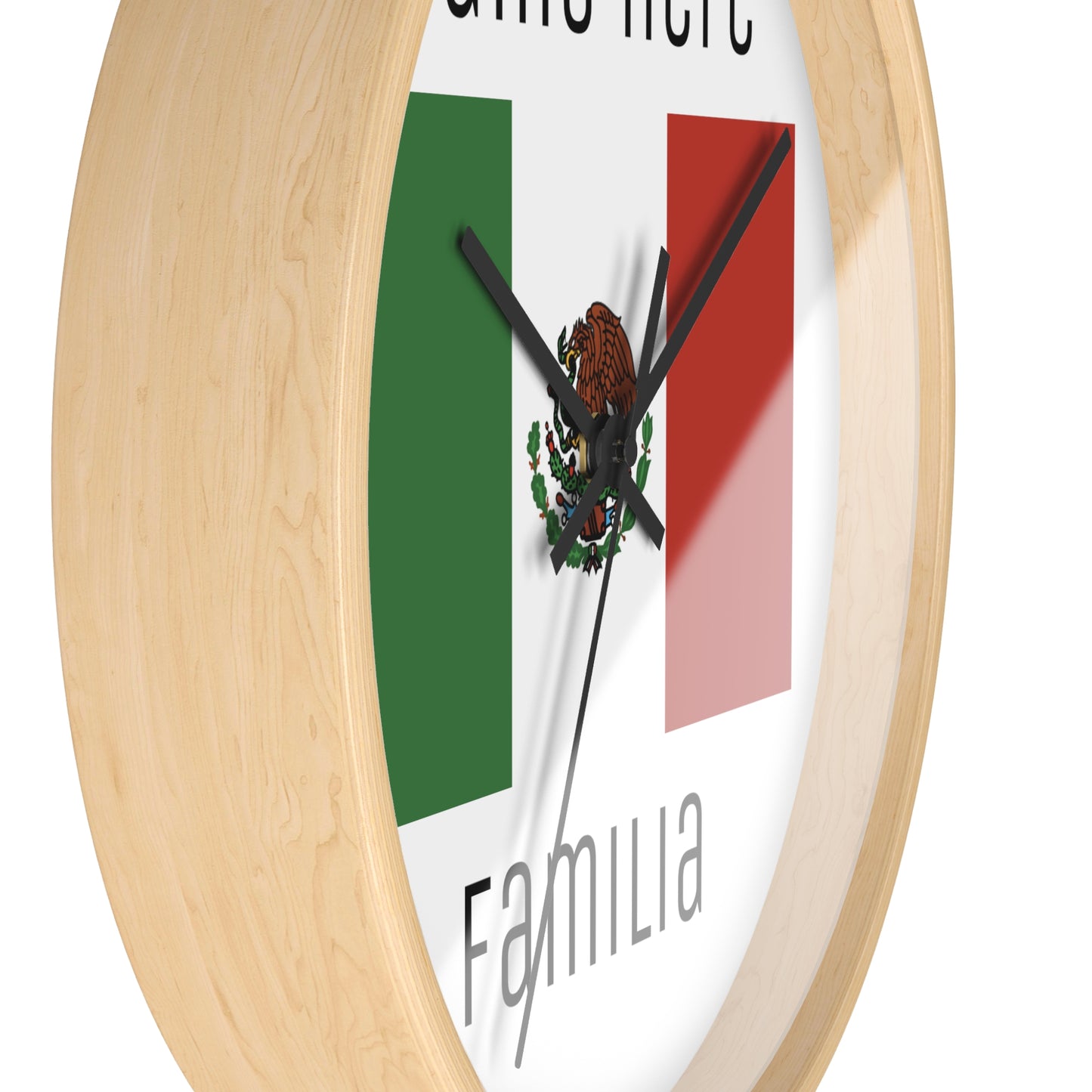 Personalize Your Mexico Wall Clock