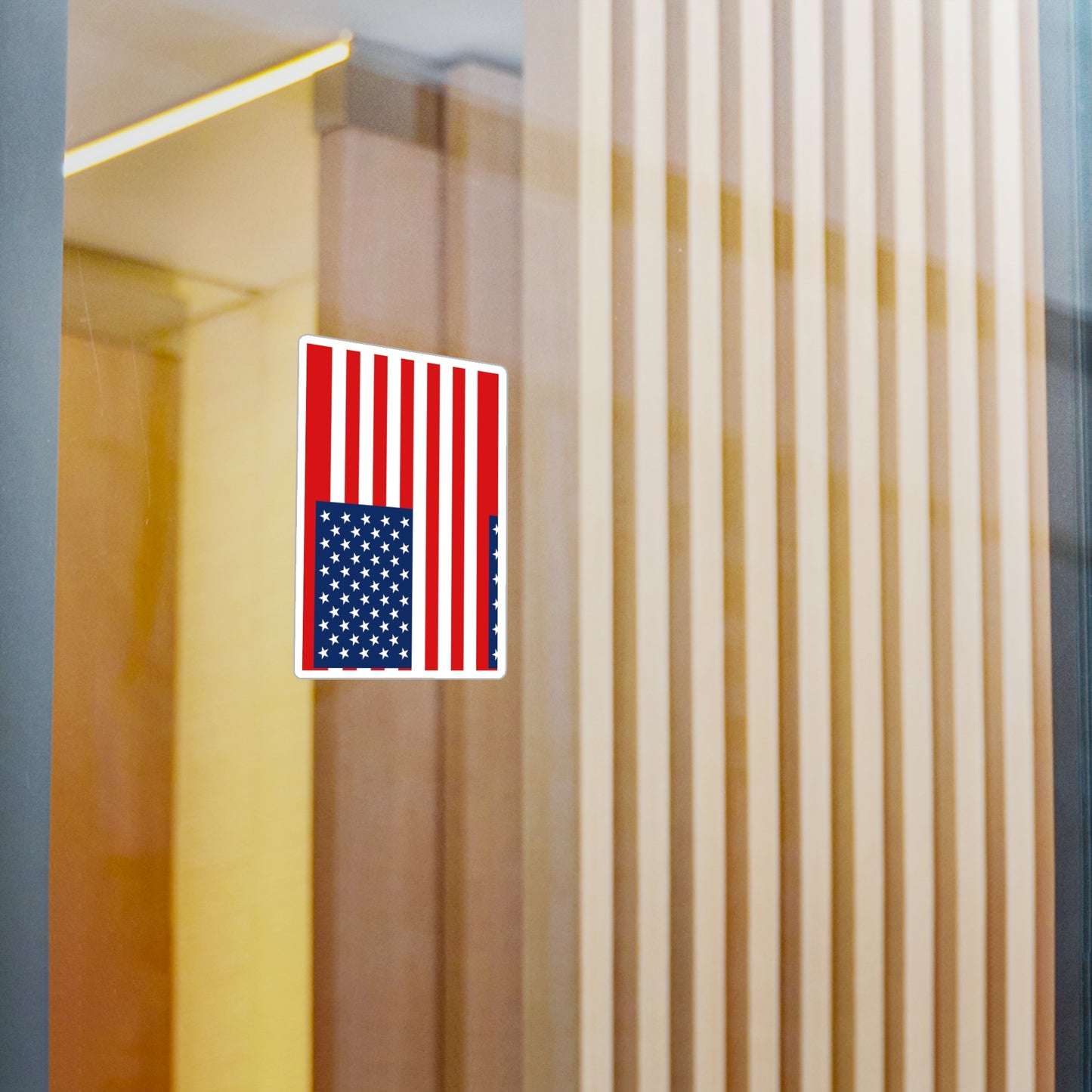 United States of America Flag Kiss-Cut Vinyl Decals