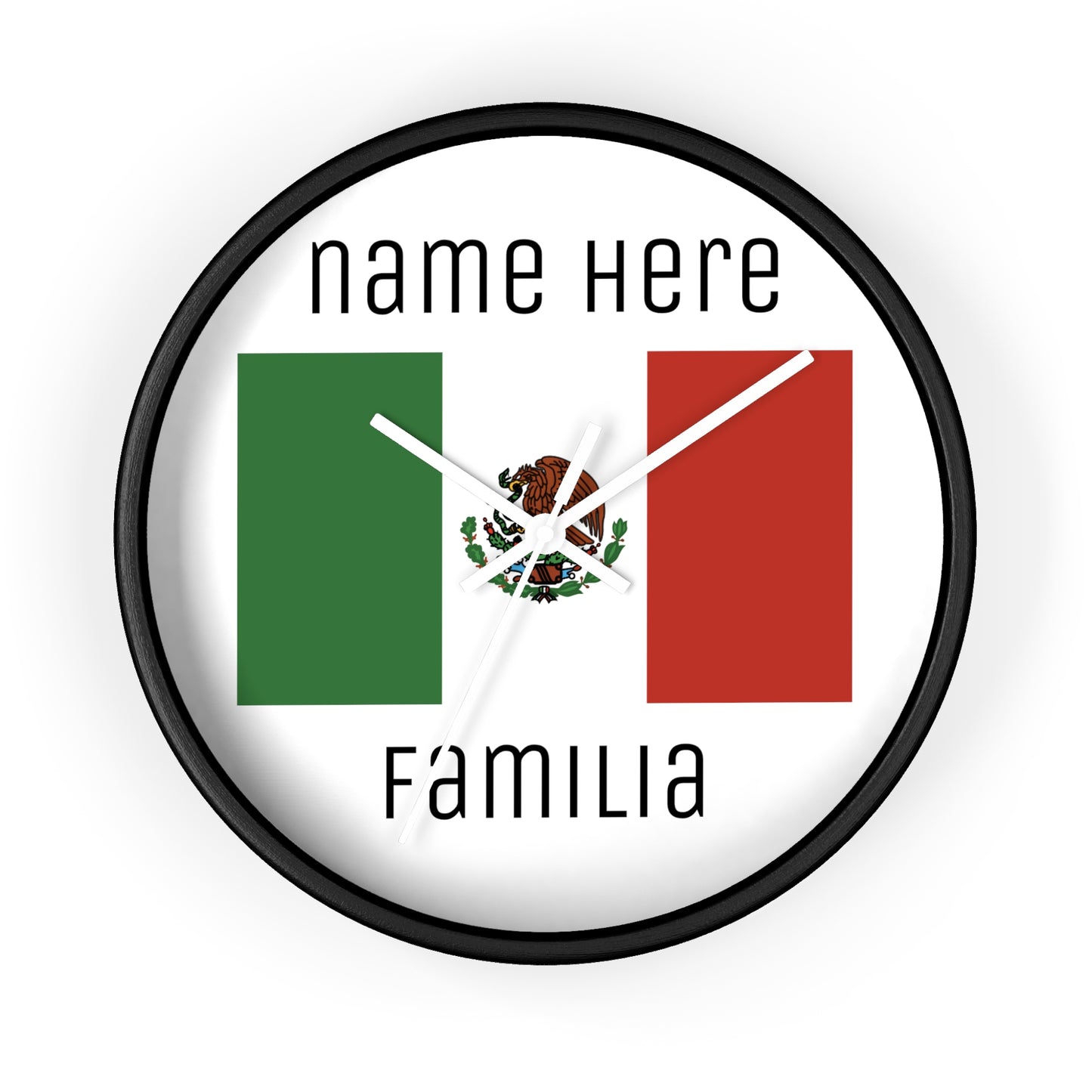 Personalize Your Mexico Wall Clock