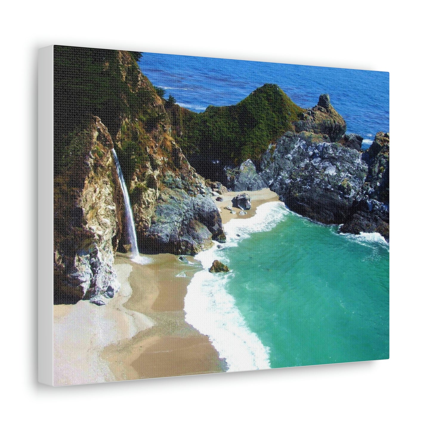 Big Sur McWay Falls Wall Canvas - The Trip Window