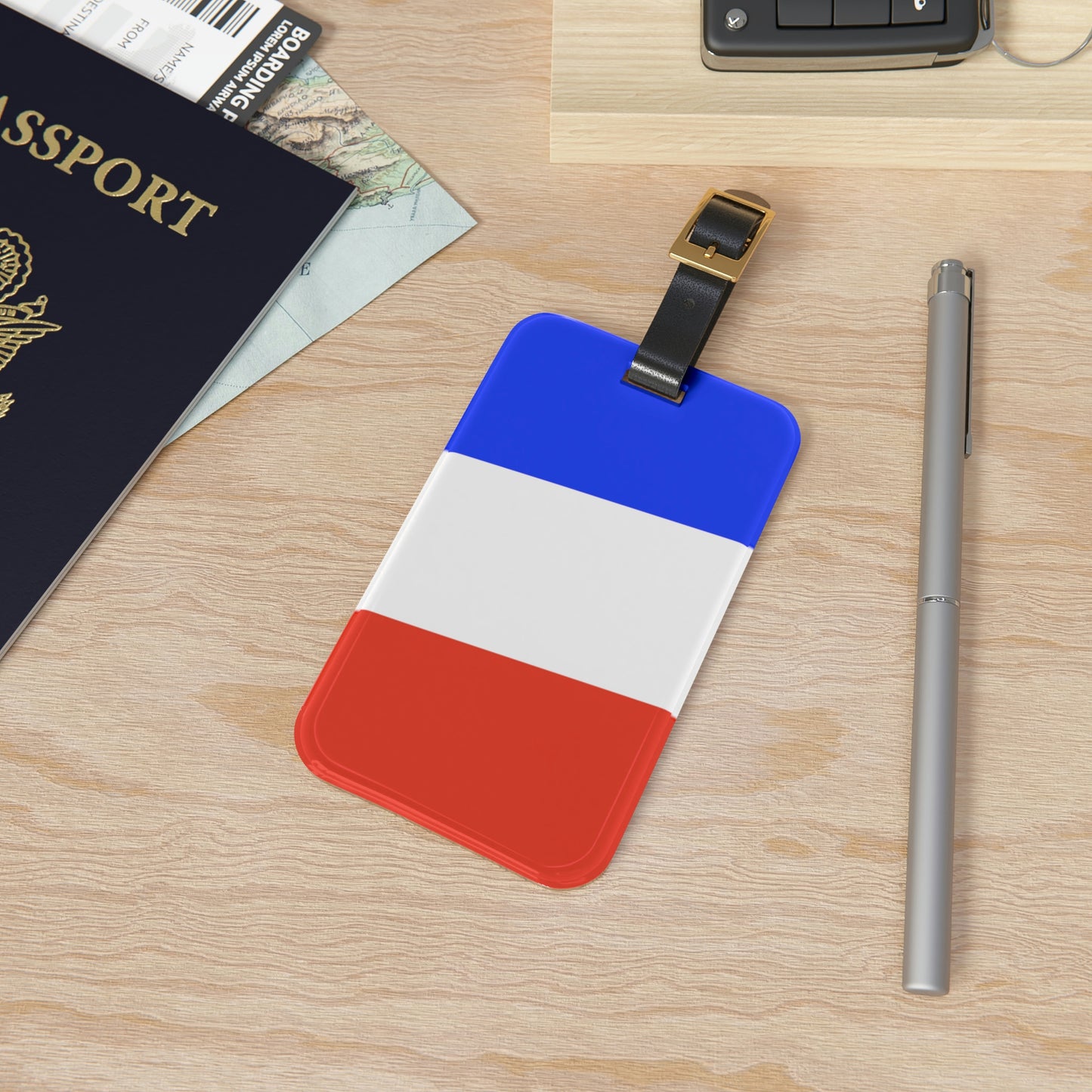 The Native Bag Tag For Luggage and Suitcases - France