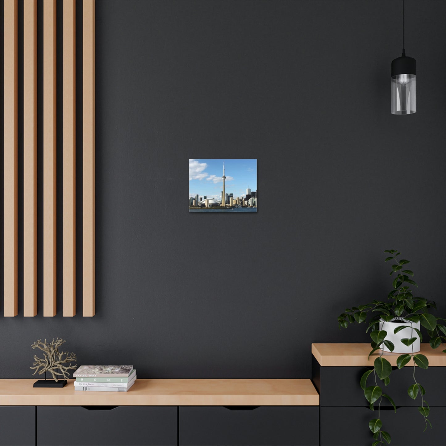 Toronto Skyline Wall Canvas - The Trip Window