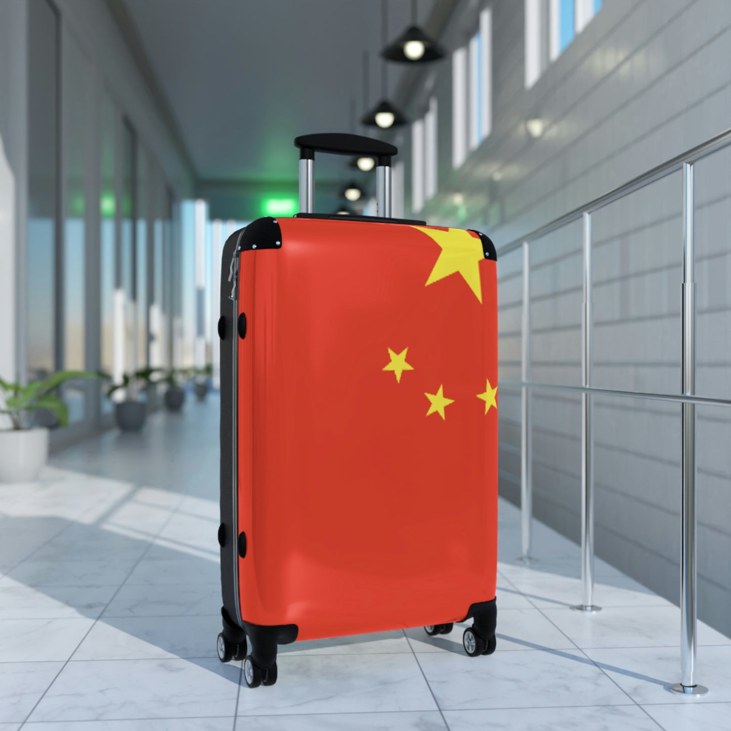 The Native Suitcase - China Flag