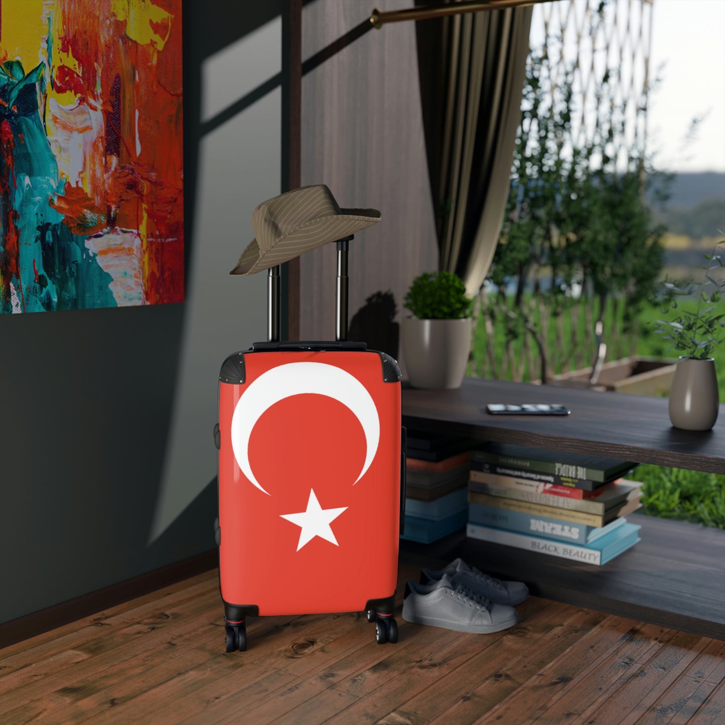 The Native Suitcase - Turkey Flag