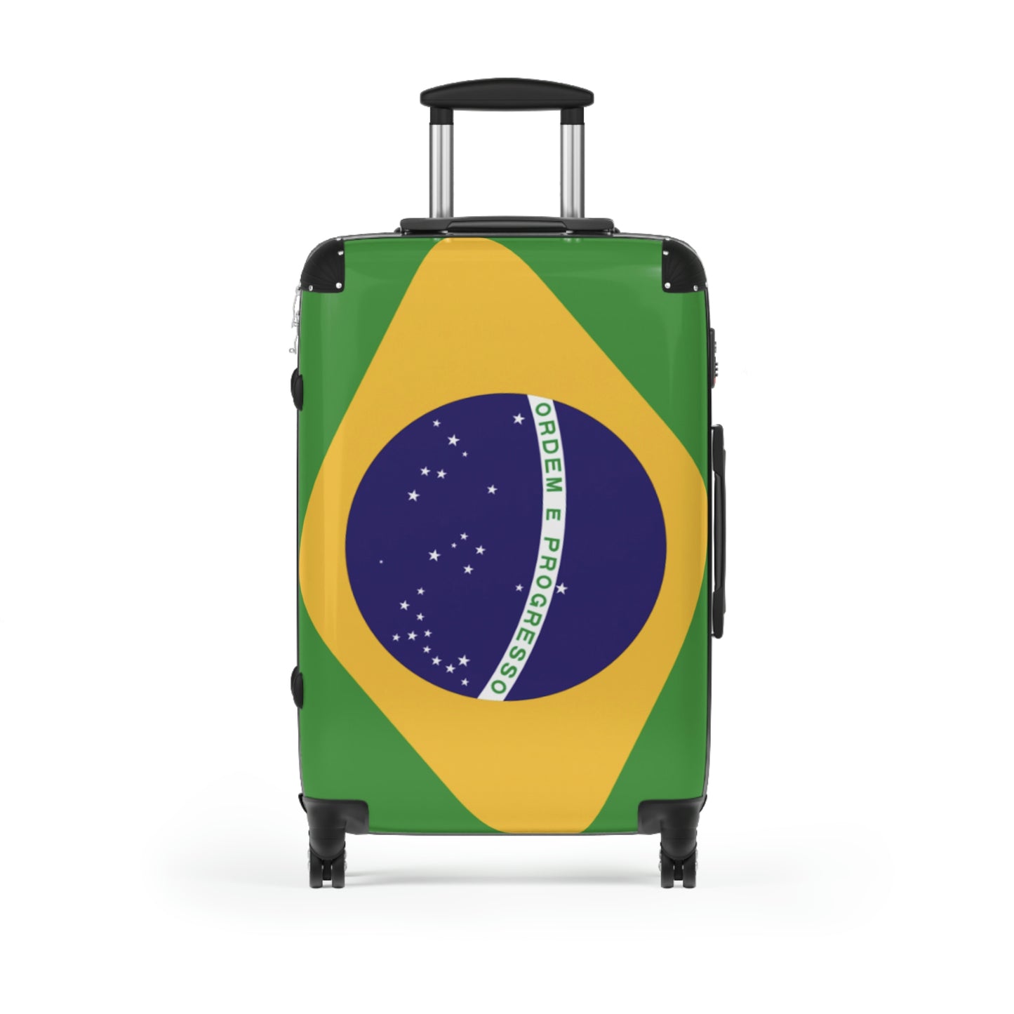 The Native Suitcase - Brazil Flag