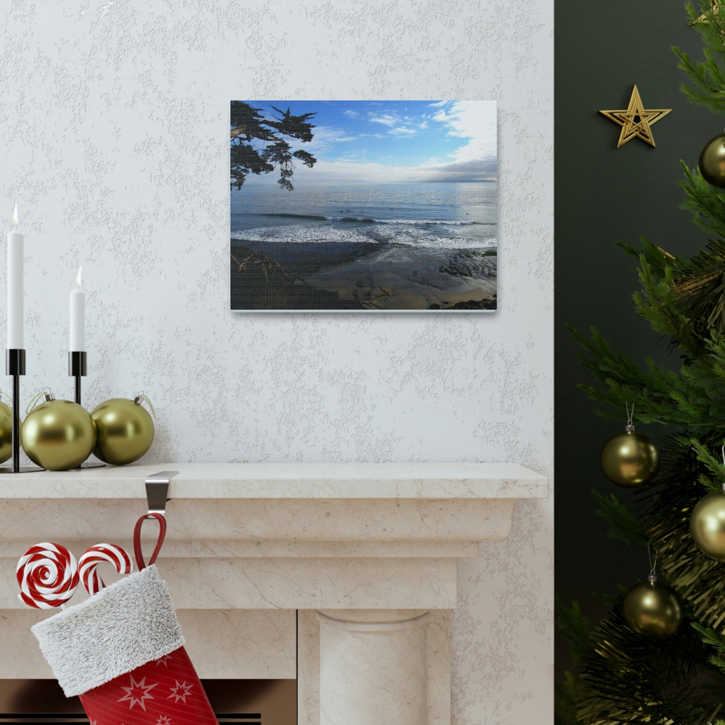 Monterey Bay Wall Canvas - The Trip Window