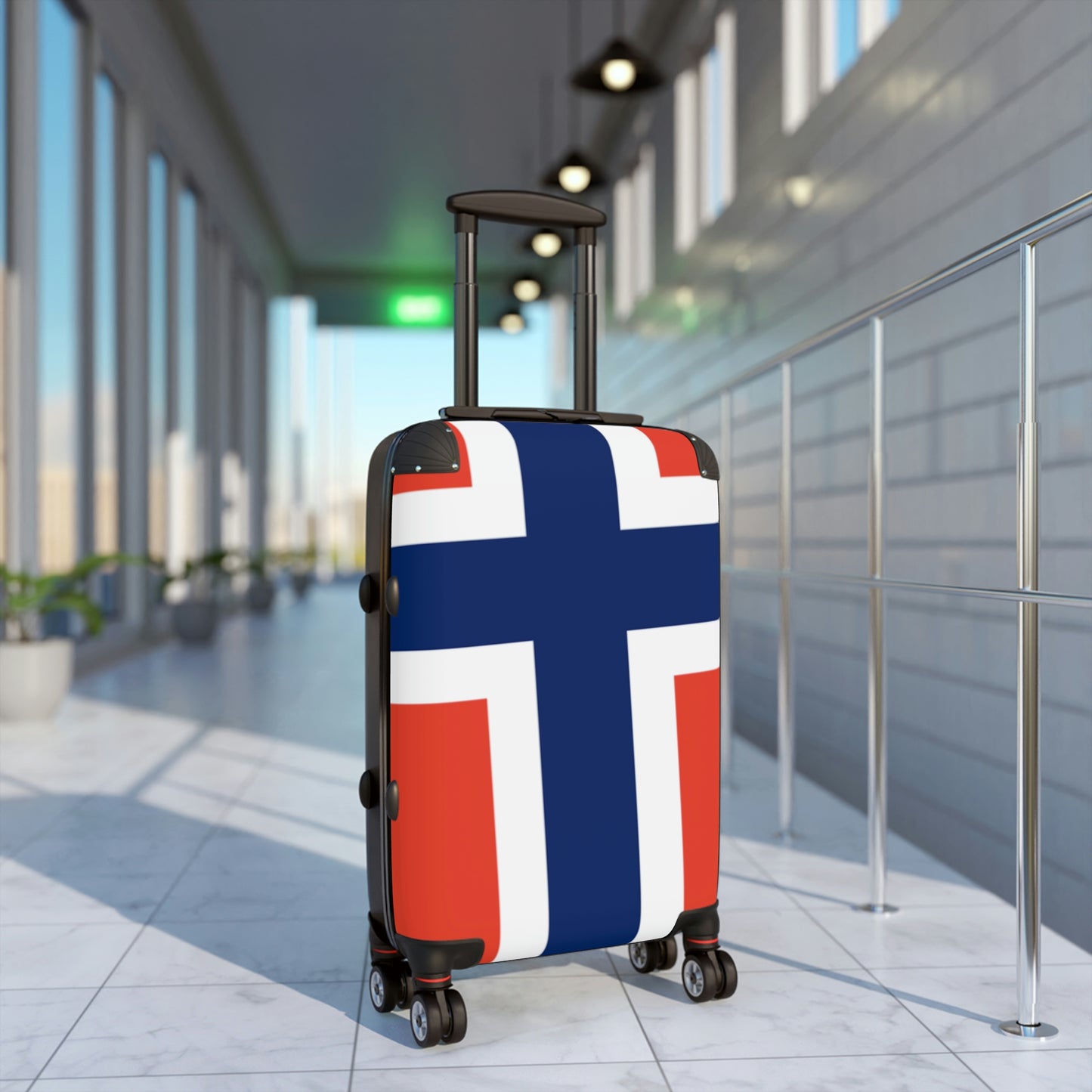 The Native Suitcase - Norwegian Flag