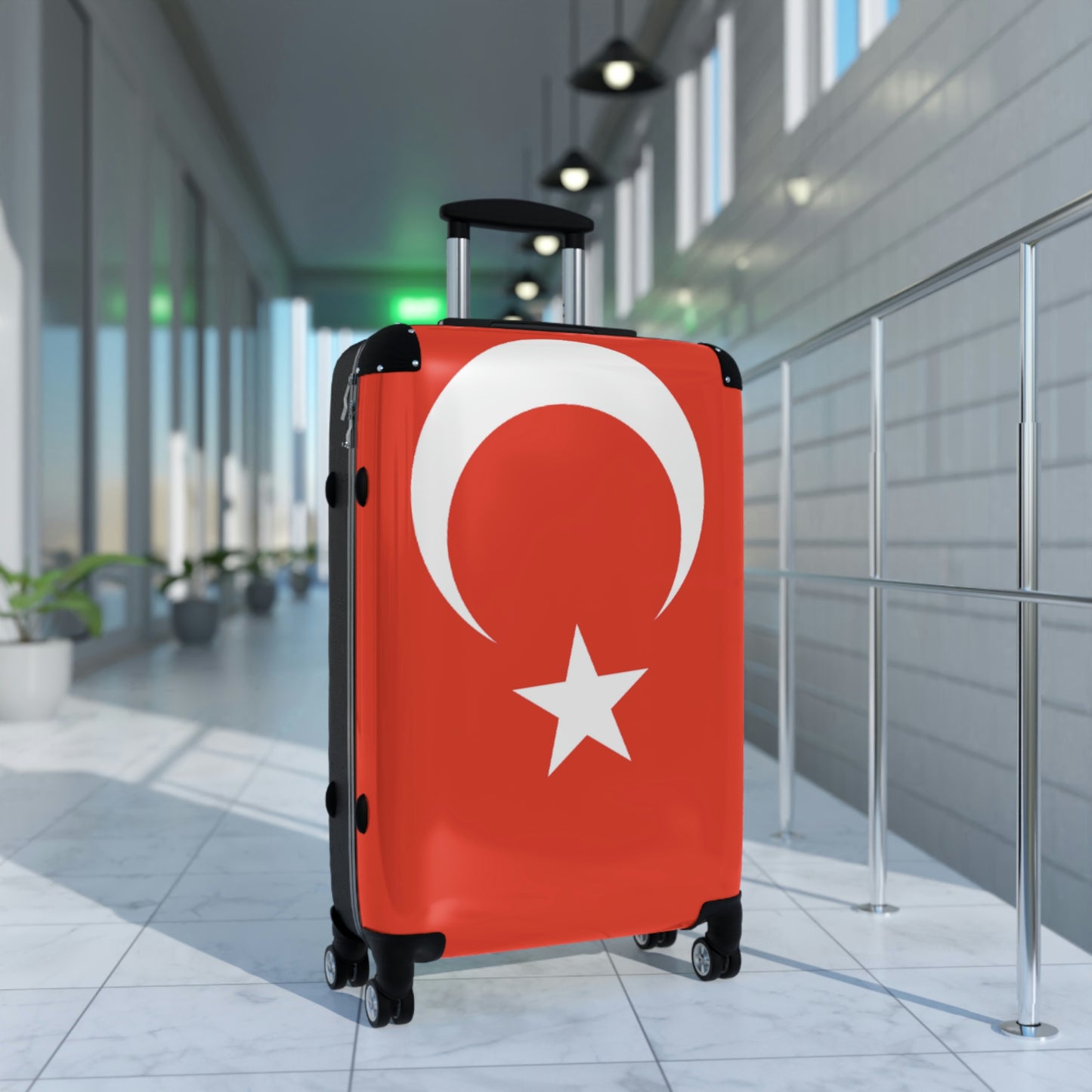 The Native Suitcase - Turkey Flag