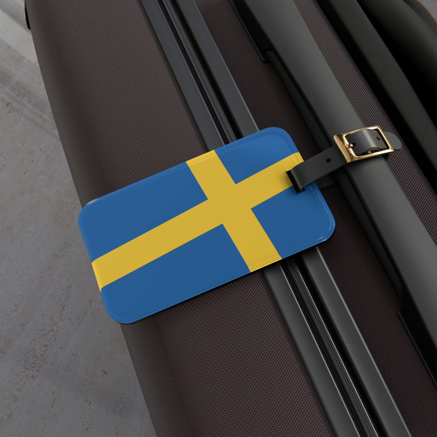 The Native Bag Tag For Luggage and Suitcases - Sweden