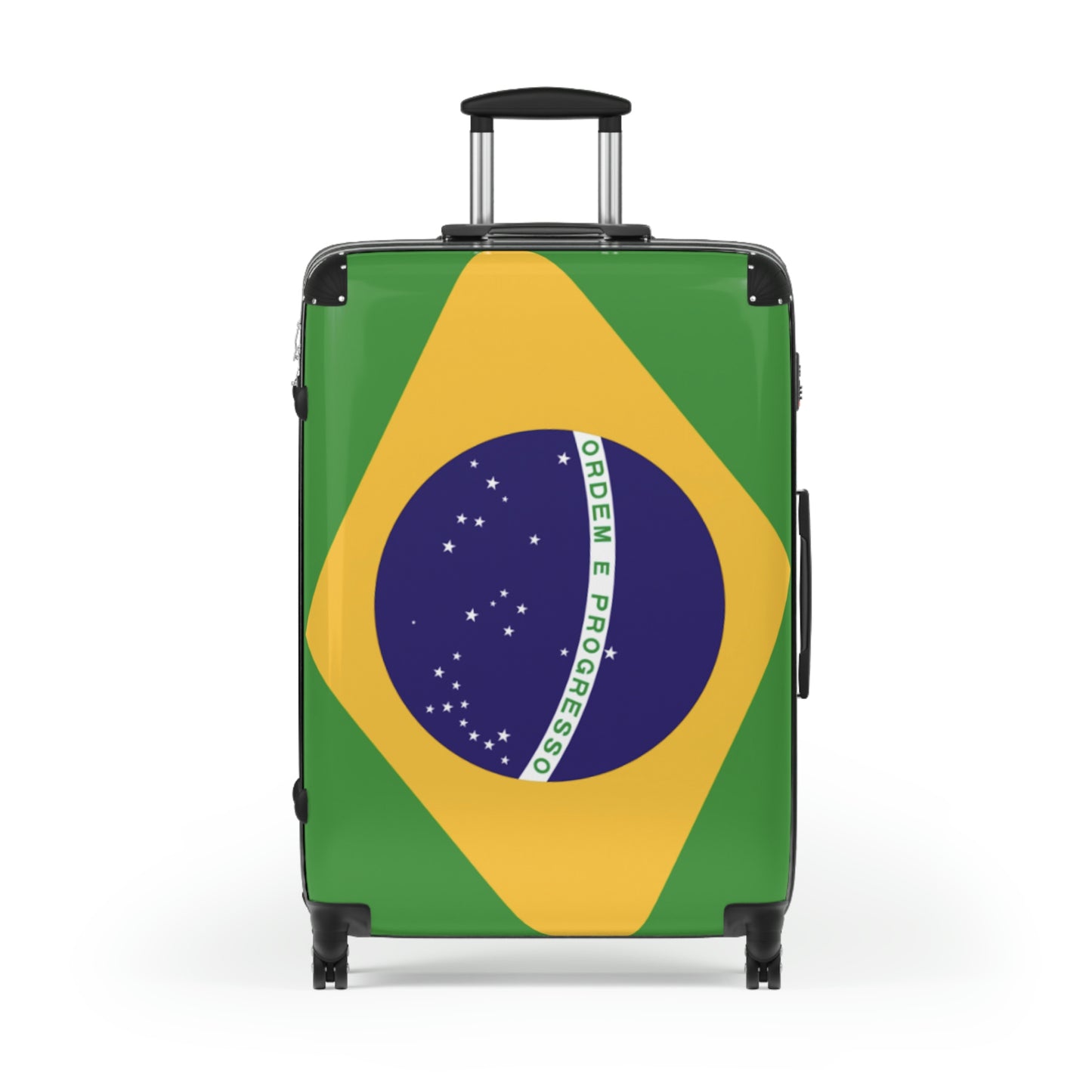 The Native Suitcase - Brazil Flag