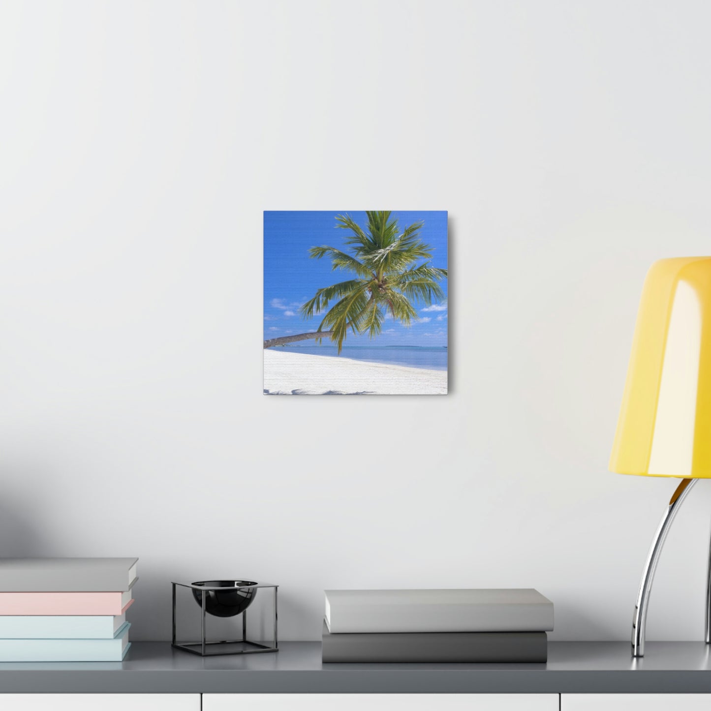 Maldives Island Paradise Wall Canvas Print - The Trip Window