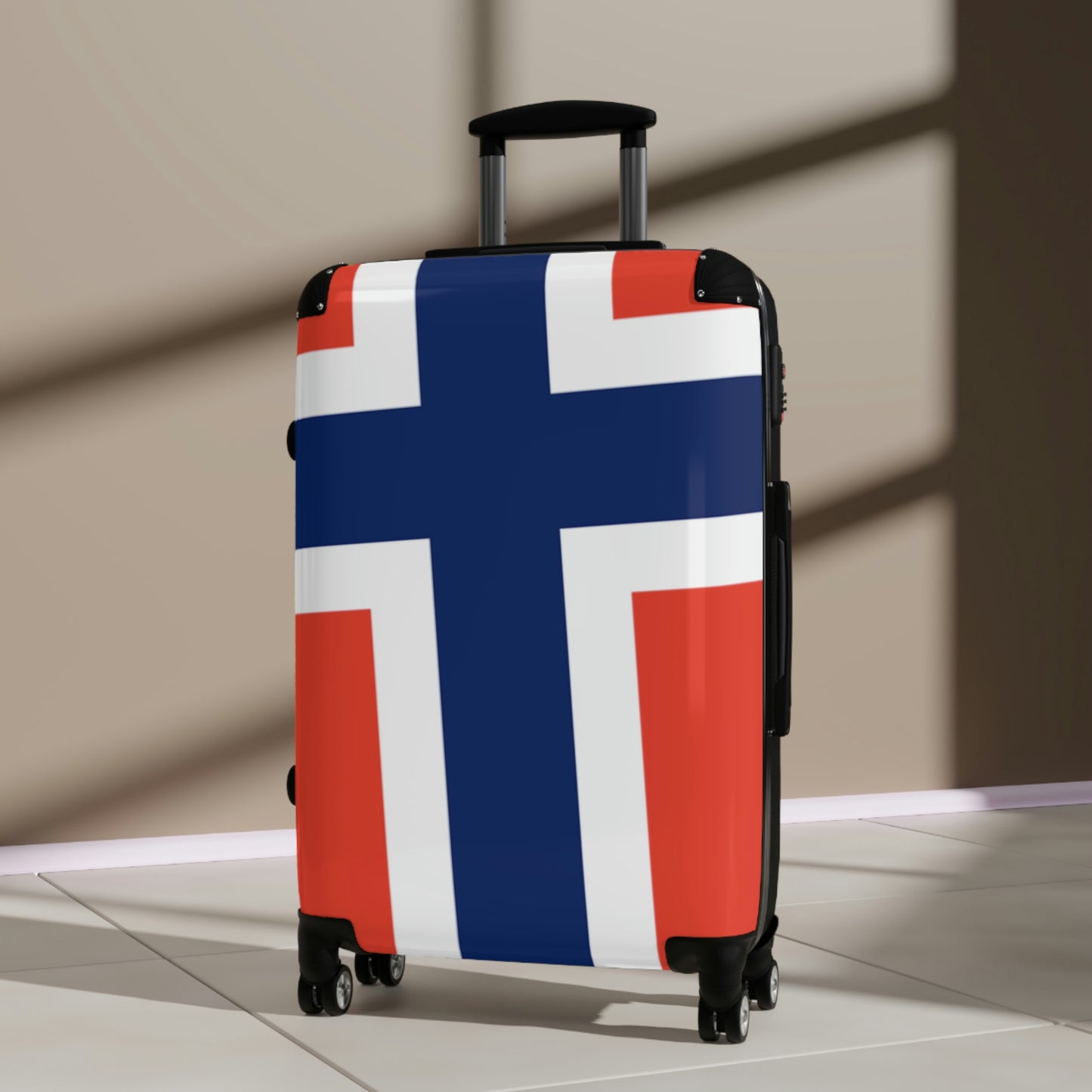 The Native Suitcase - Norwegian Flag