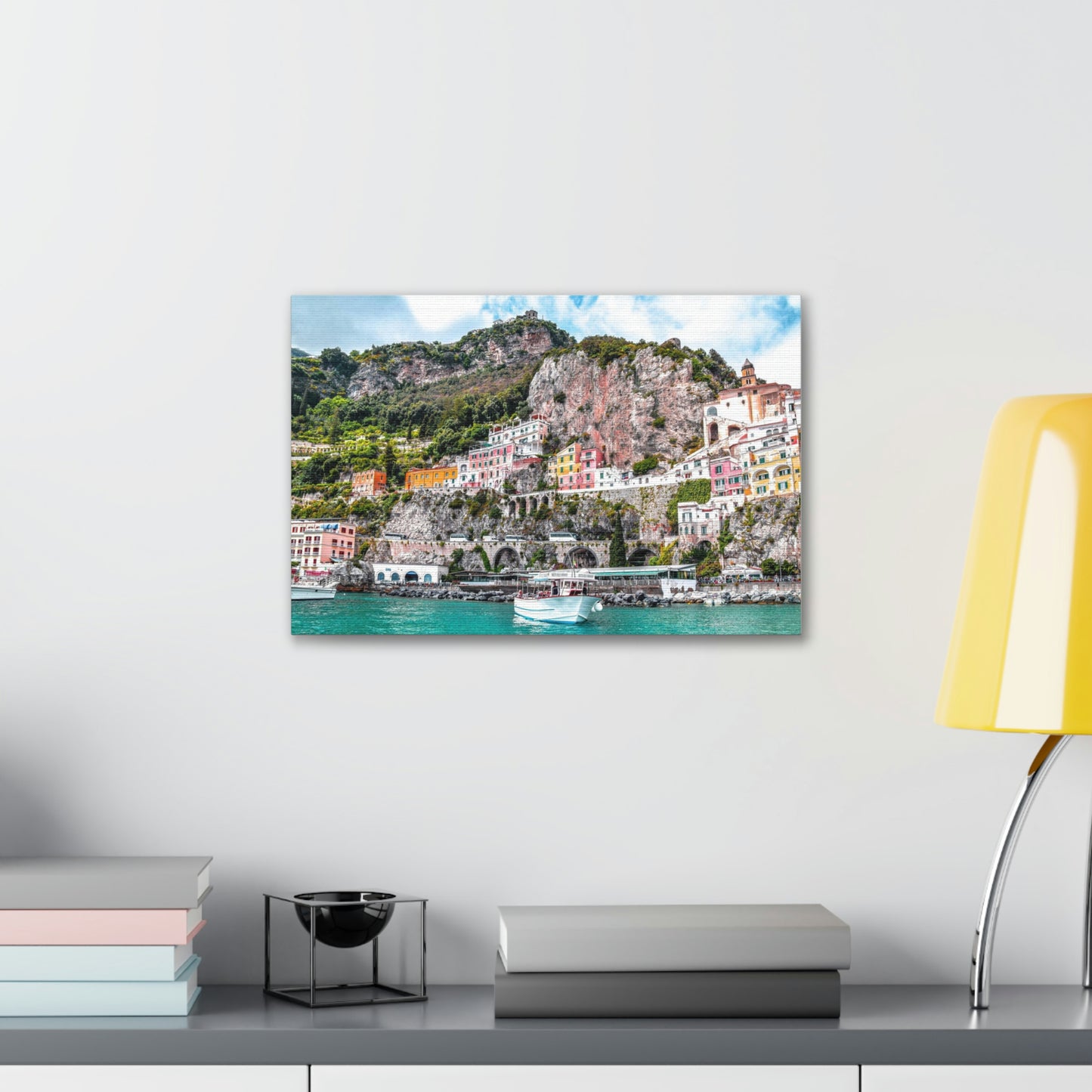 Amalfi Coast, Italy Wall Canvas - The Trip Window