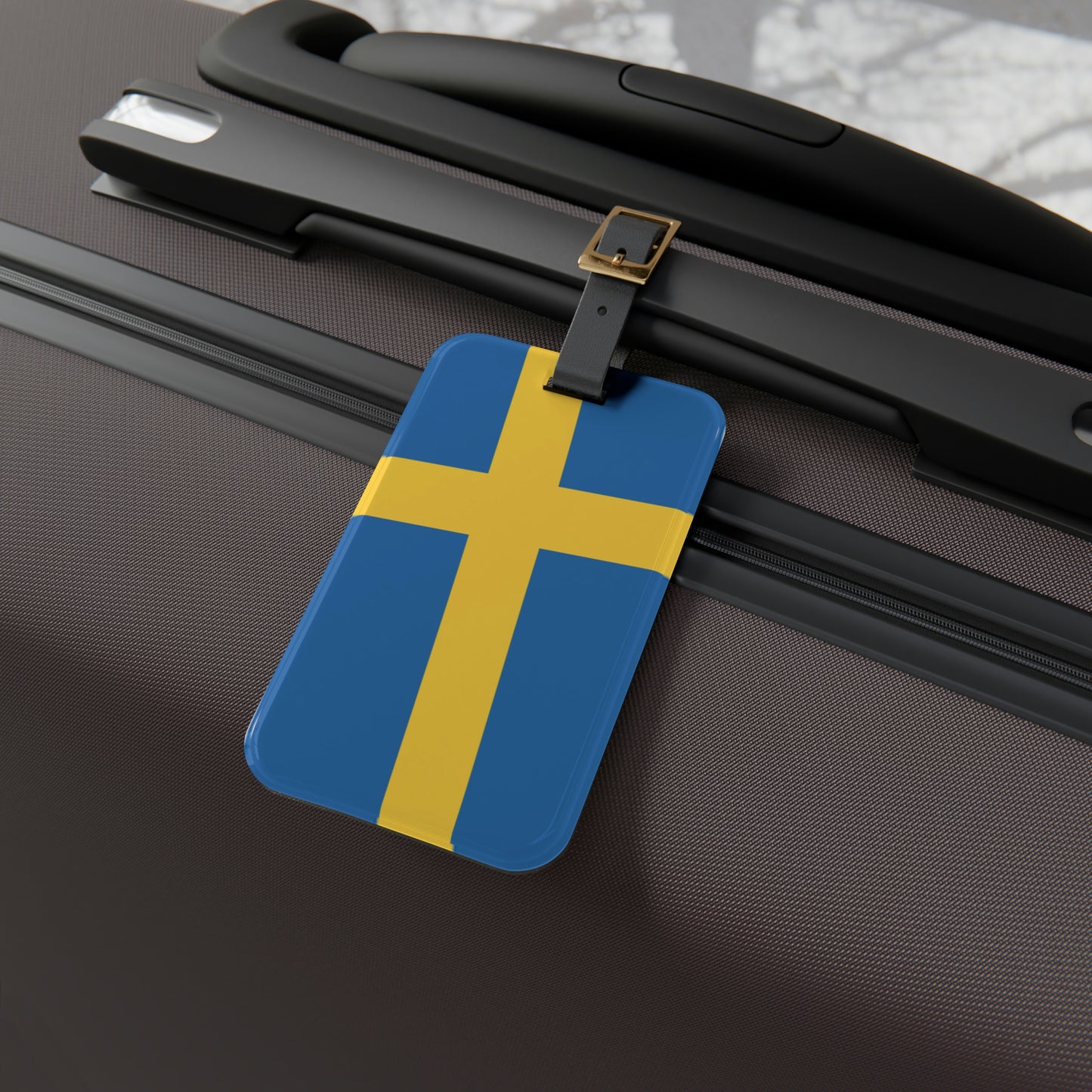 The Native Bag Tag For Luggage and Suitcases - Sweden
