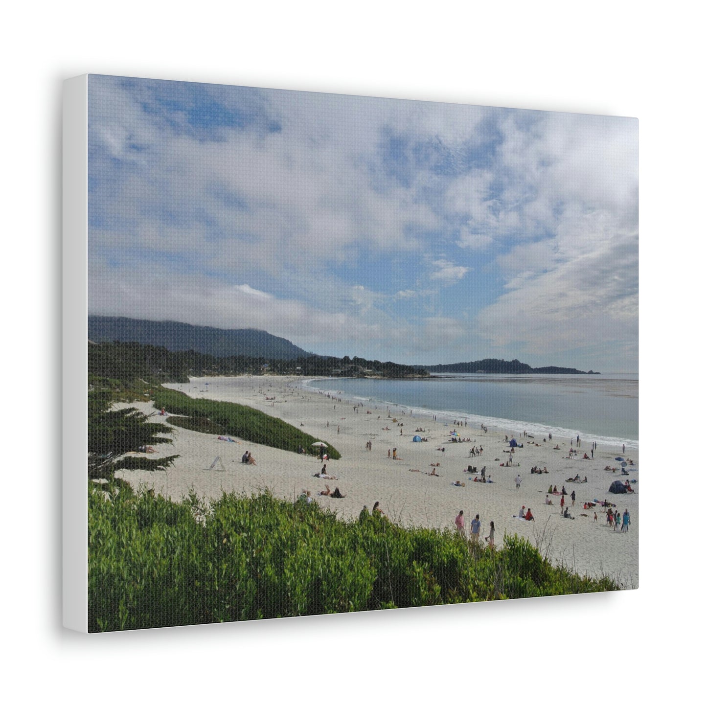 Carmel Beach Wall Canvas - The Trip Window