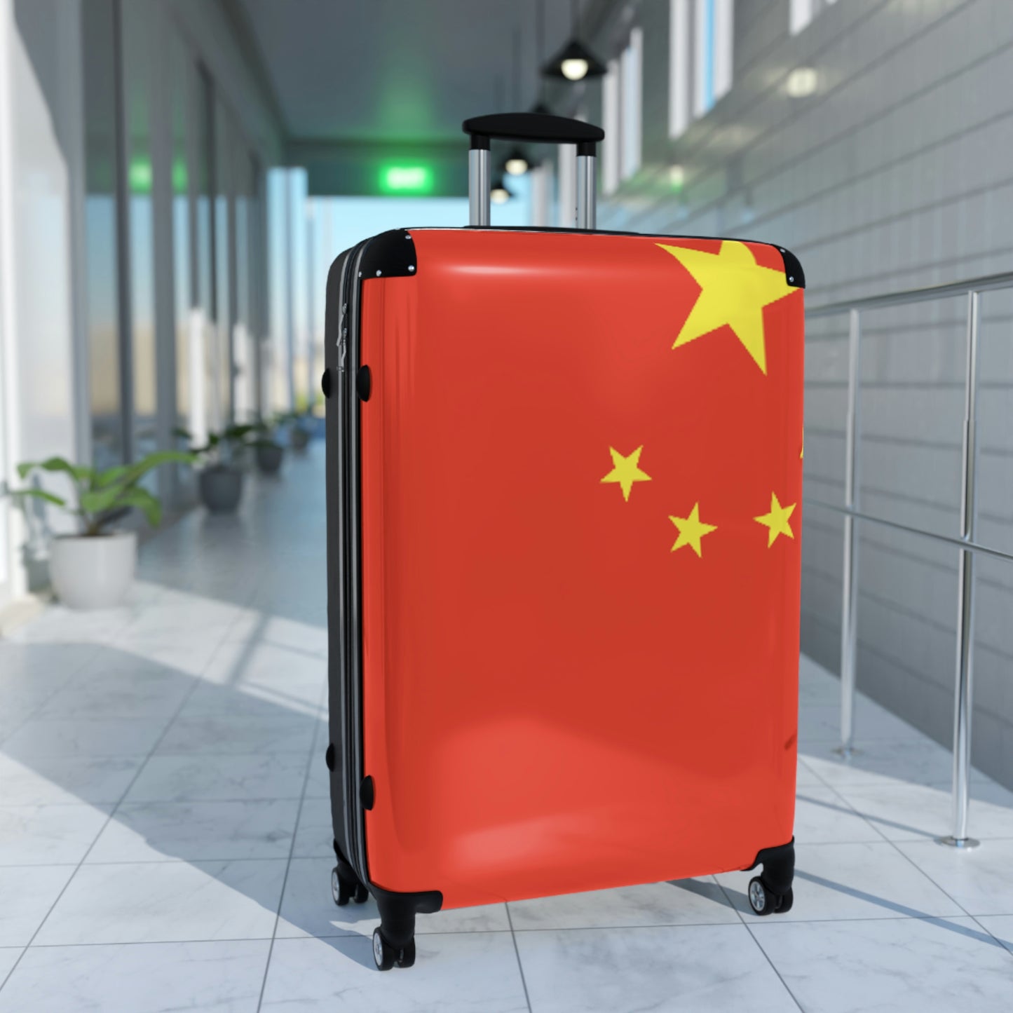 The Native Suitcase - China Flag