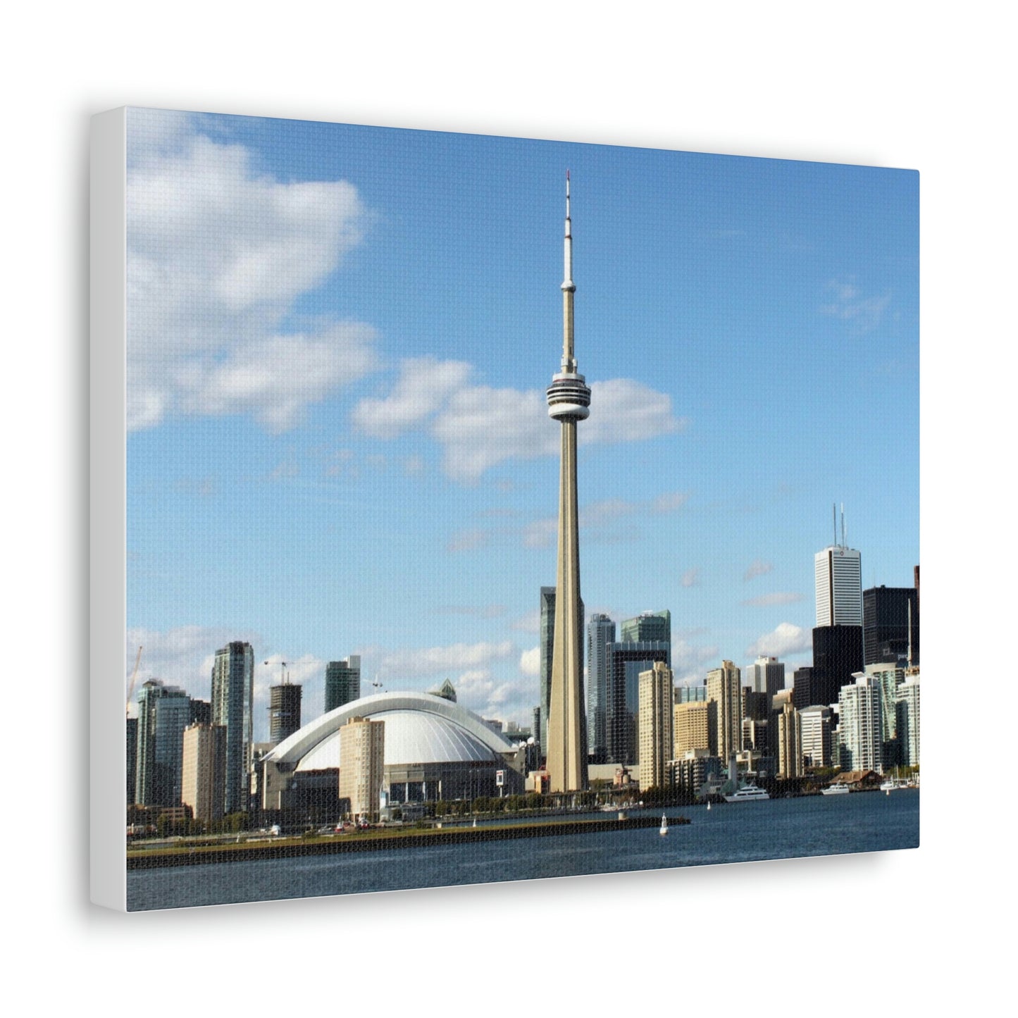 Toronto Skyline Wall Canvas - The Trip Window