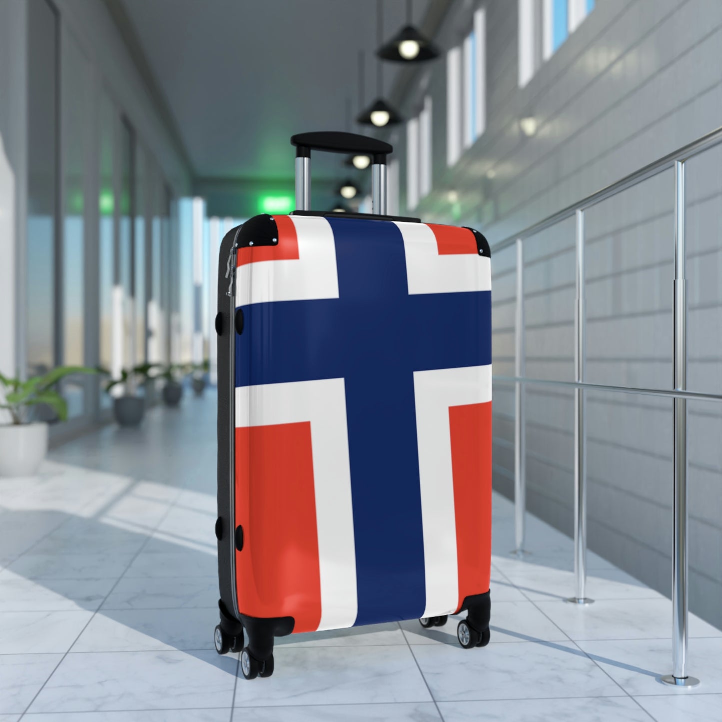 The Native Suitcase - Norwegian Flag