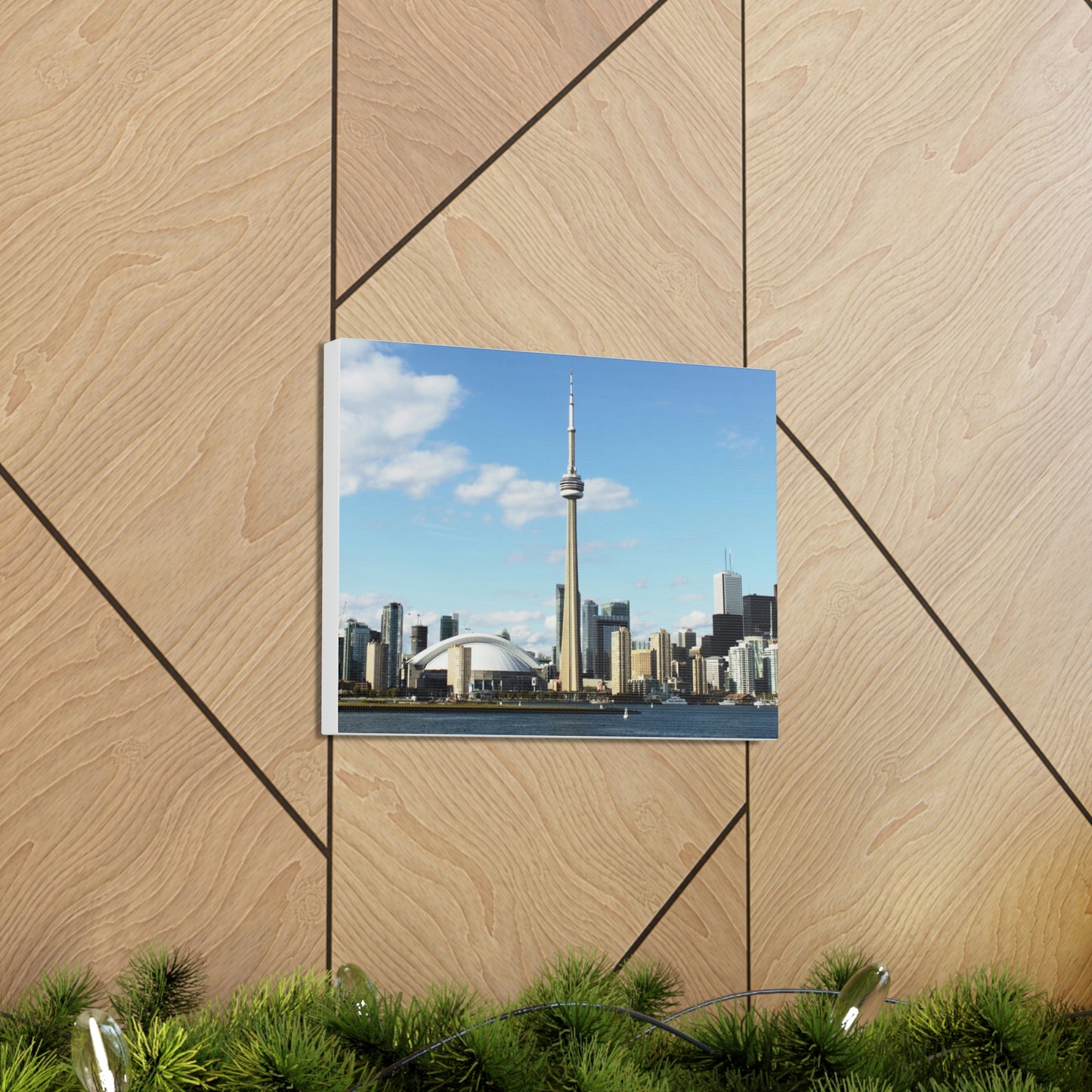 Toronto Skyline Wall Canvas - The Trip Window