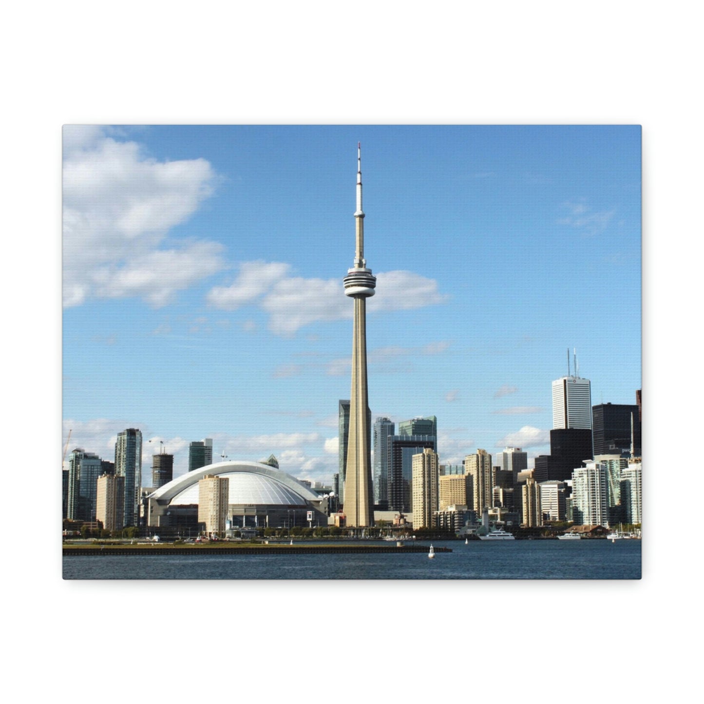 Toronto Skyline Wall Canvas - The Trip Window
