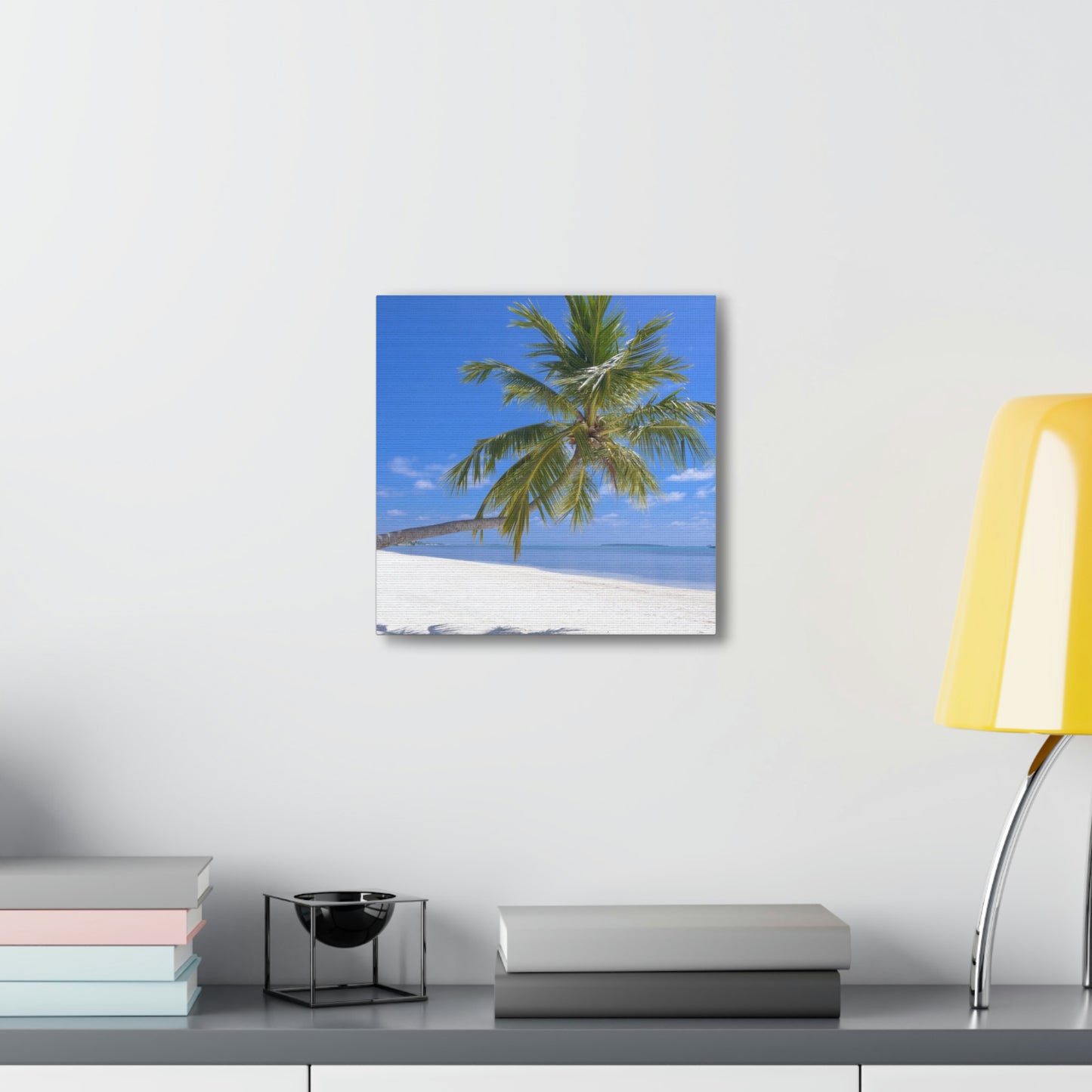 Maldives Island Paradise Wall Canvas Print - The Trip Window