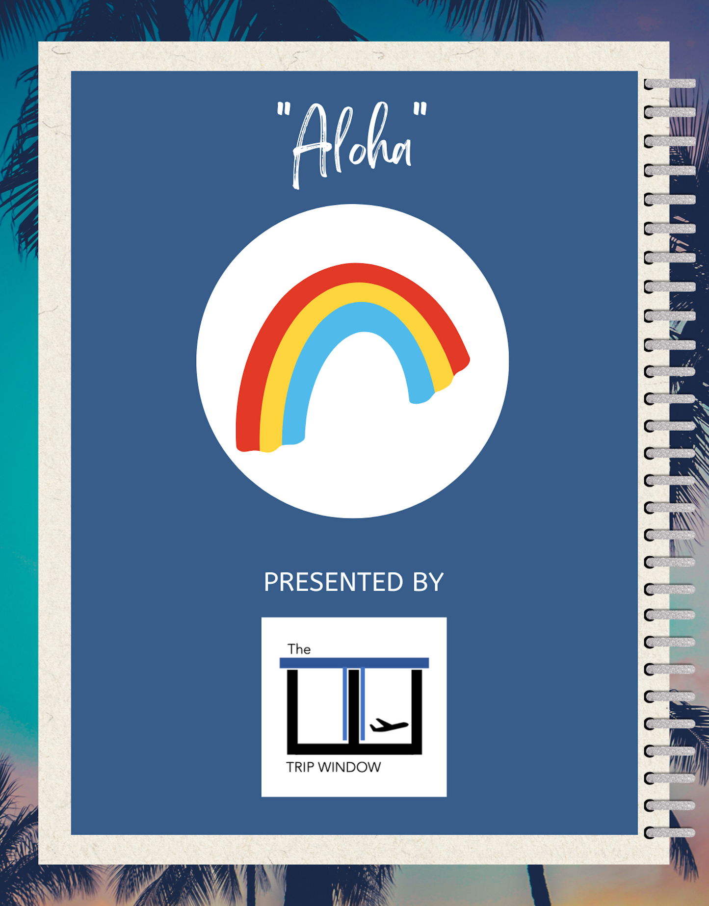 Hawaii Travel Digital Planner and Journal - Trip Organizer - Travel Journal and Expense Tracker - The Trip Window
