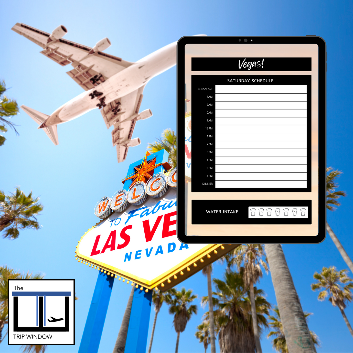 Bachelorette / Bachelor Party Trip Planner - Vegas Weekend Travel Digital Planner - Instant Download