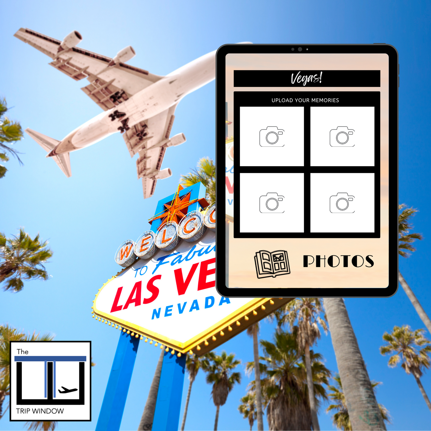 Bachelorette / Bachelor Party Trip Planner - Vegas Weekend Travel Digital Planner - Instant Download