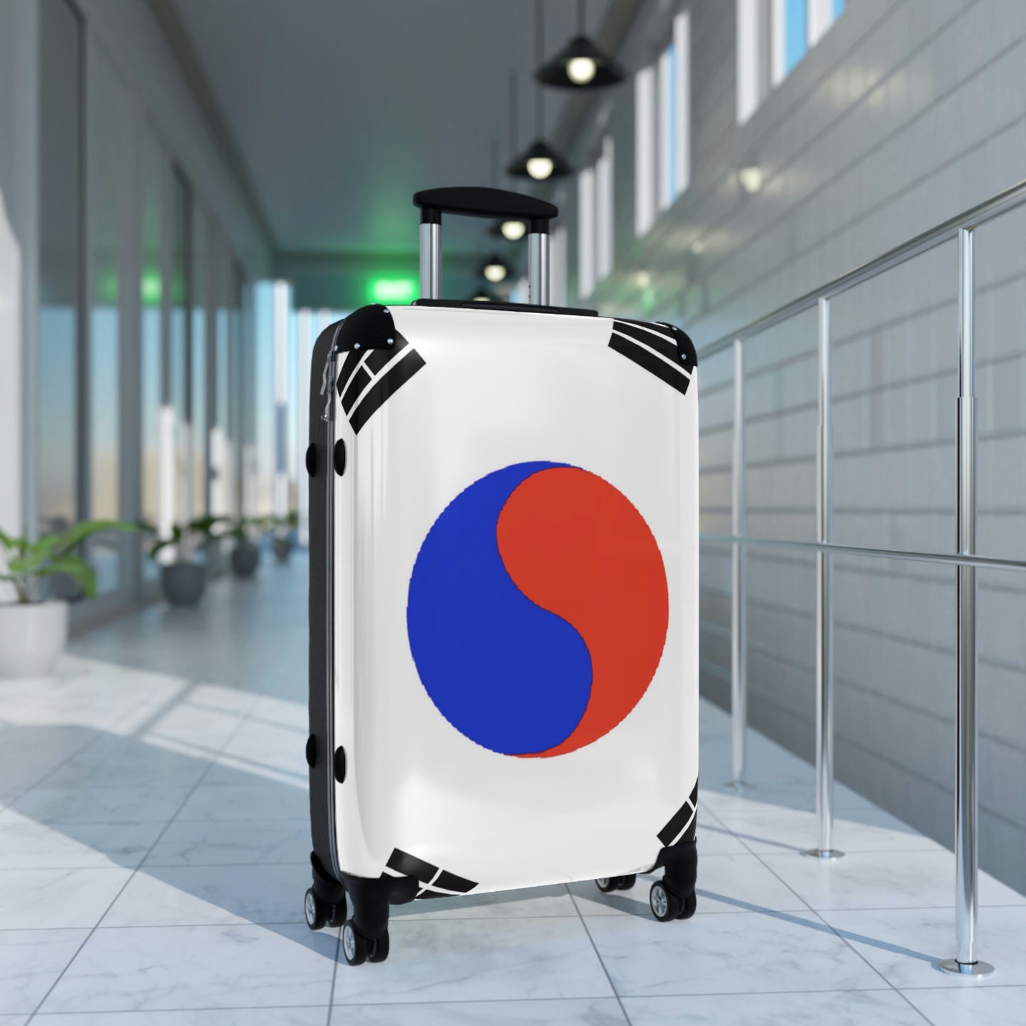 The Native Suitcase - South Korean Flag