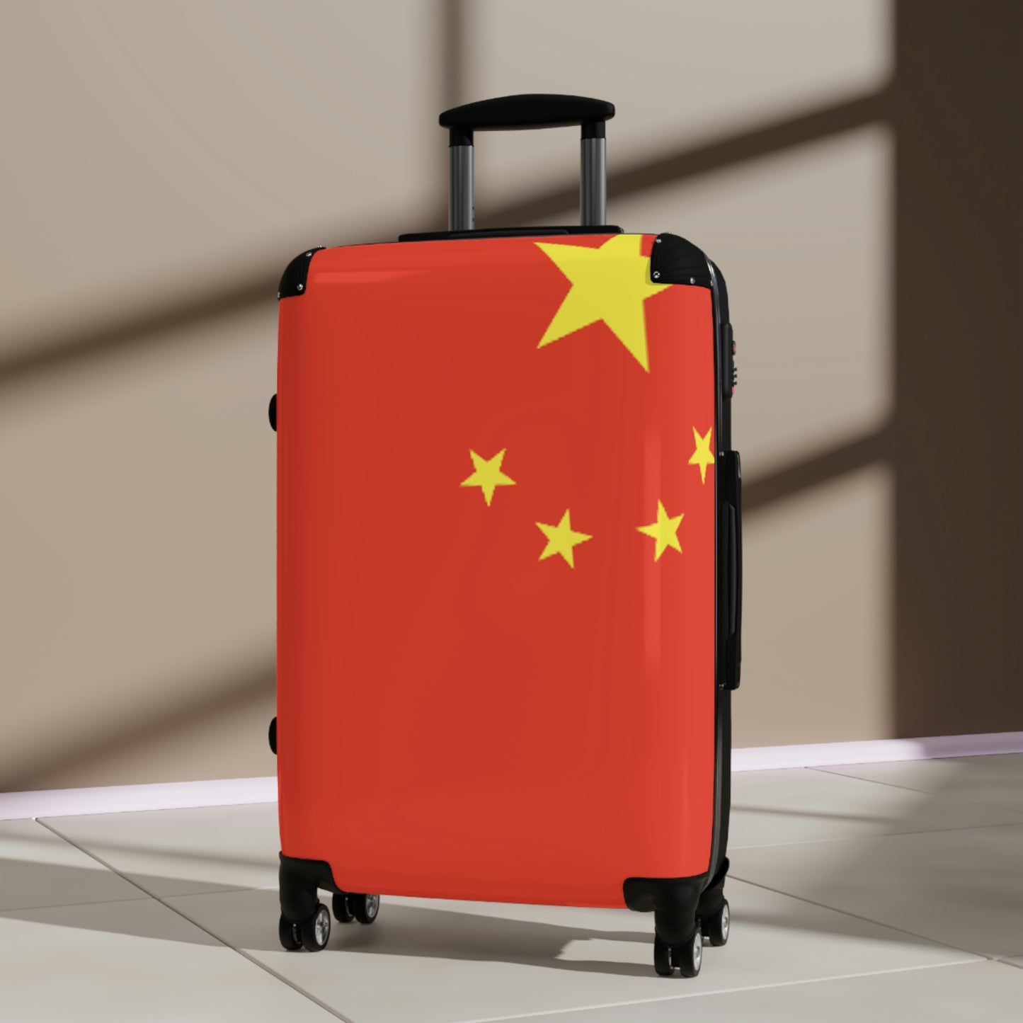 The Native Suitcase - China Flag