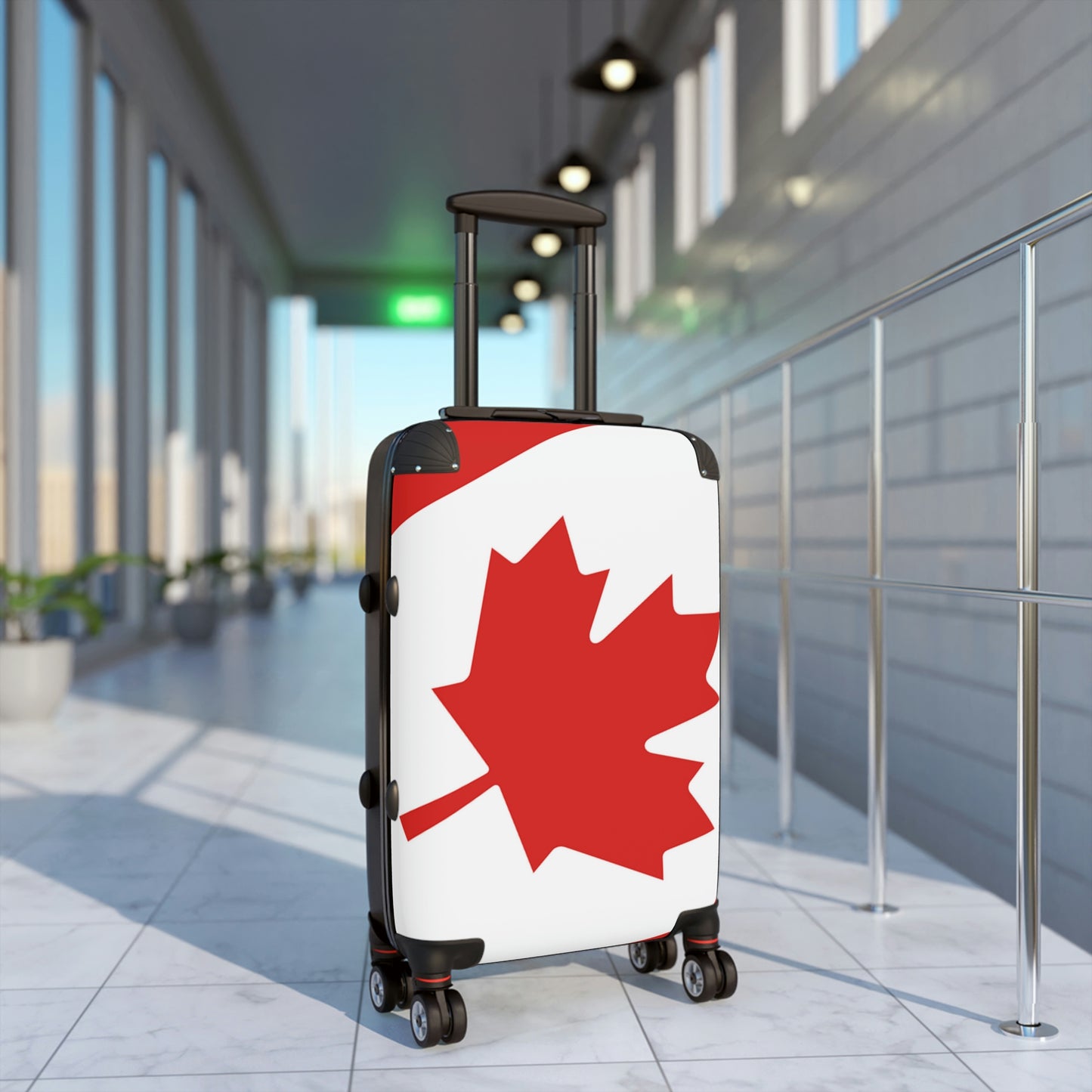 The Native Suitcase - Canada Maple Leaf